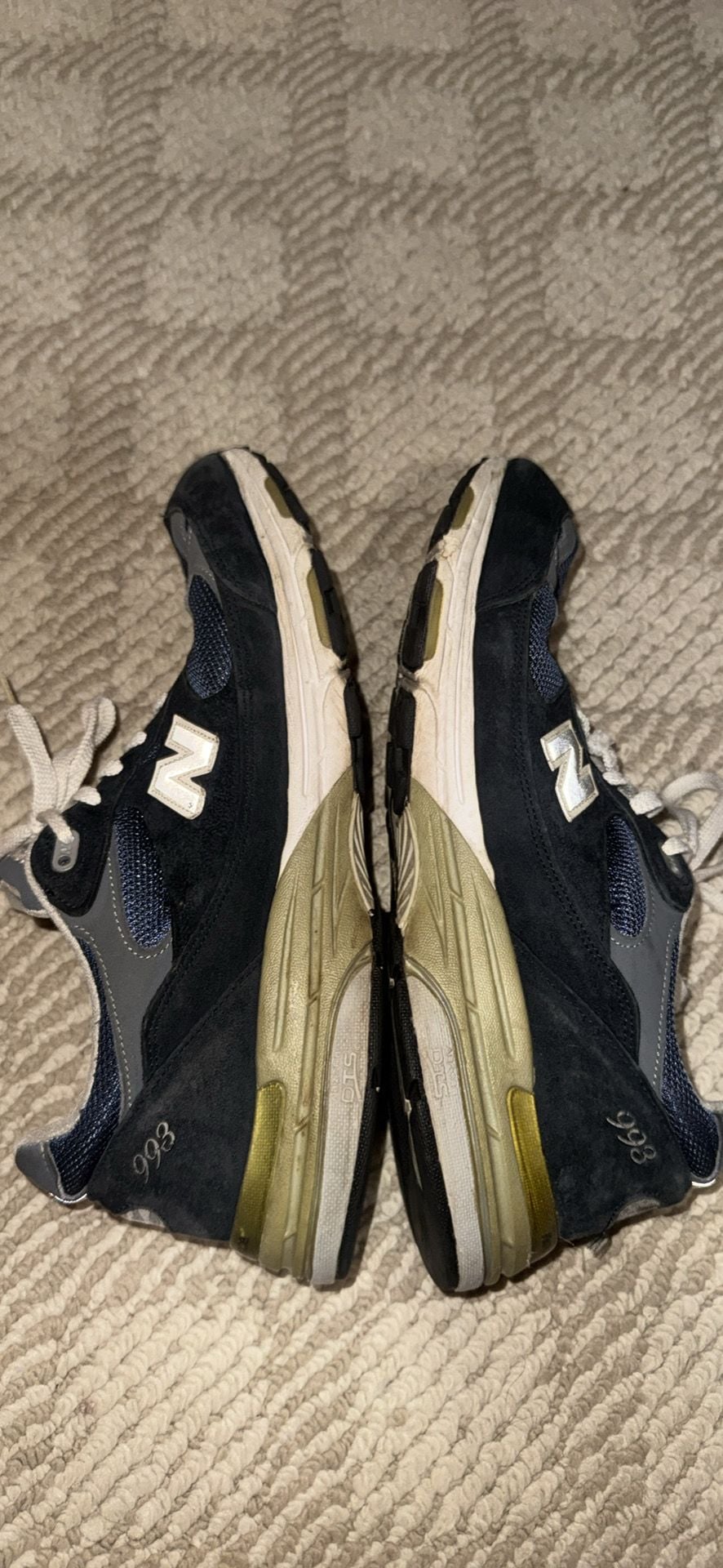 New Balance 993 Made in USA Navy Blue Sneakers 4
