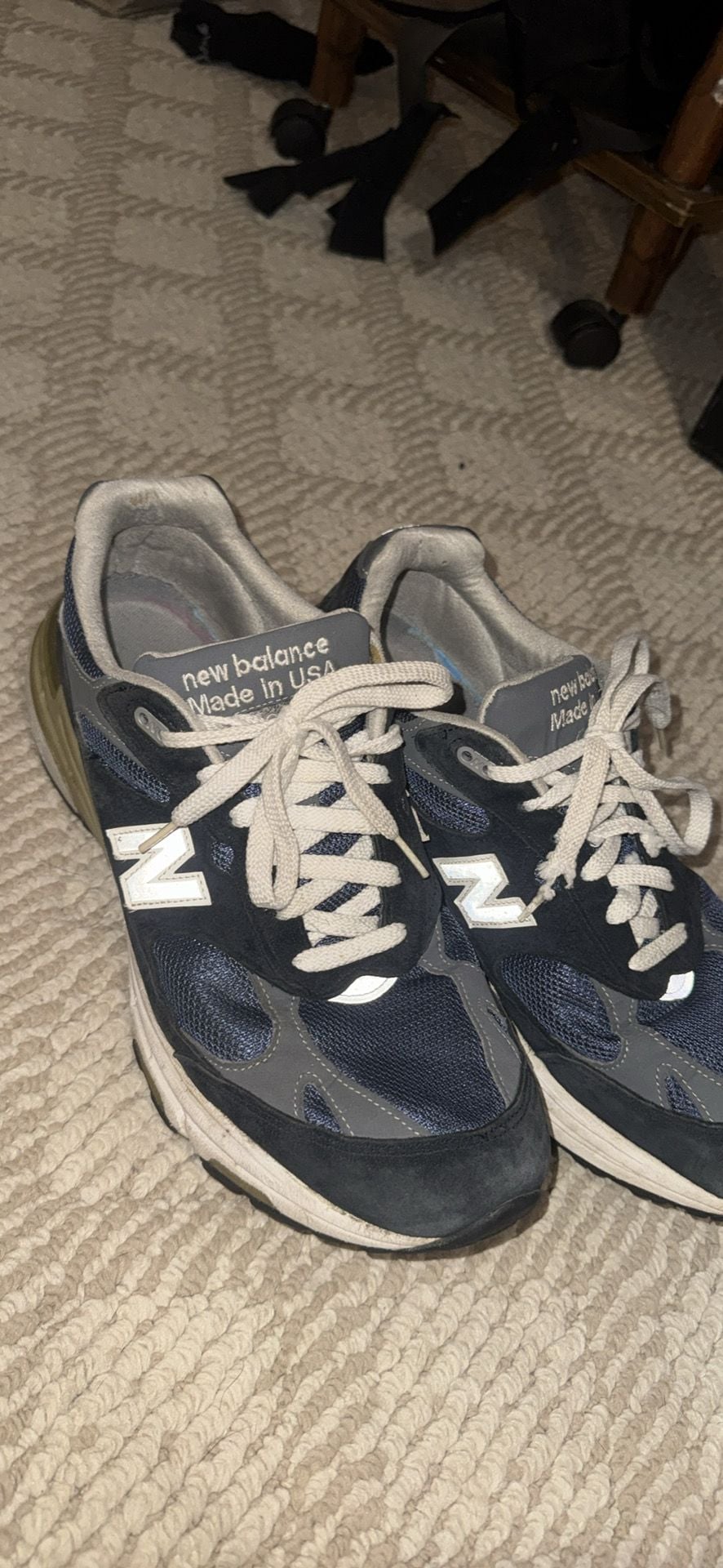 New Balance 993 Made in USA Navy Blue Sneakers 5