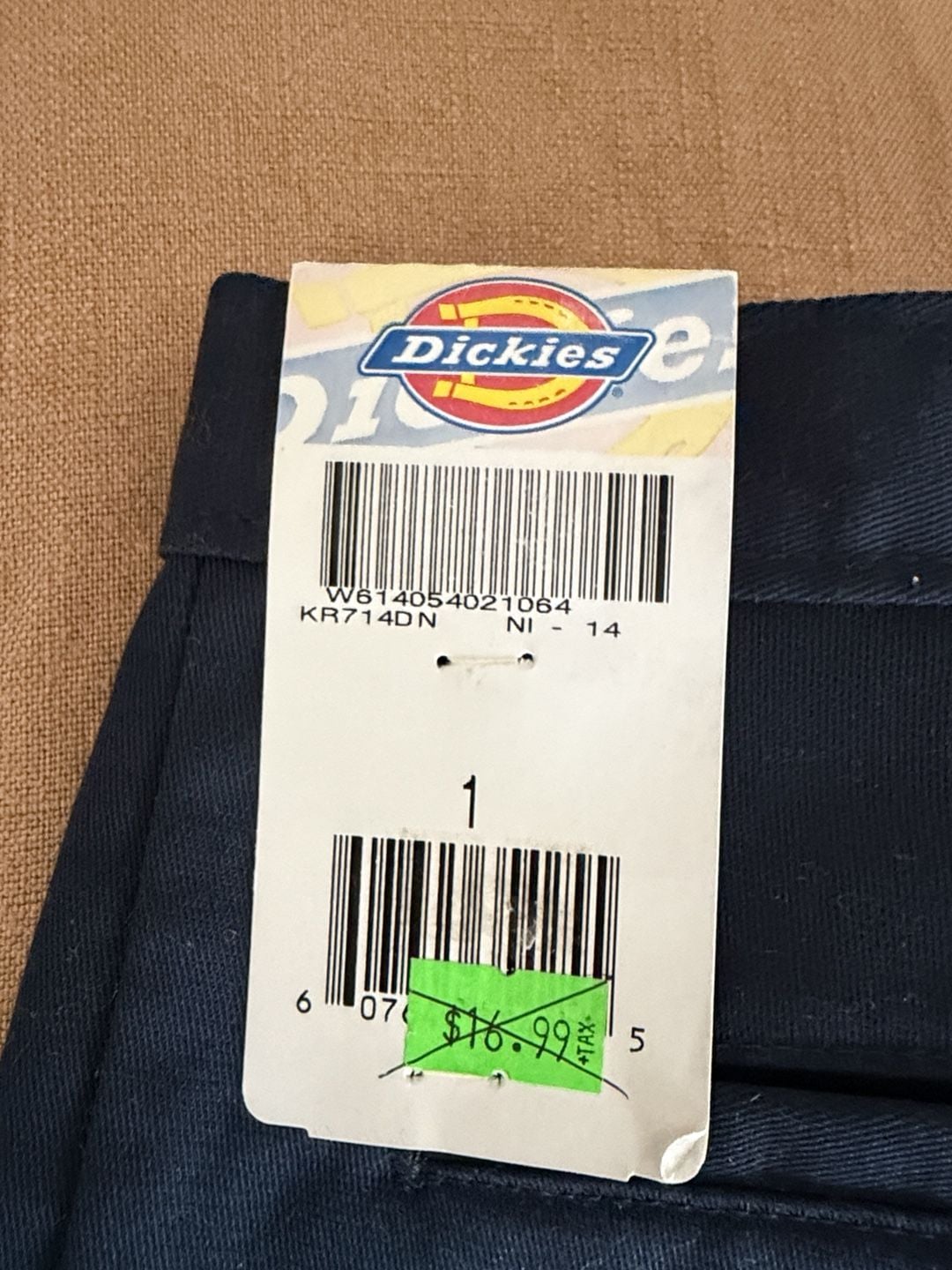 Dickies Shorts Size 1 Navy Blue 2
