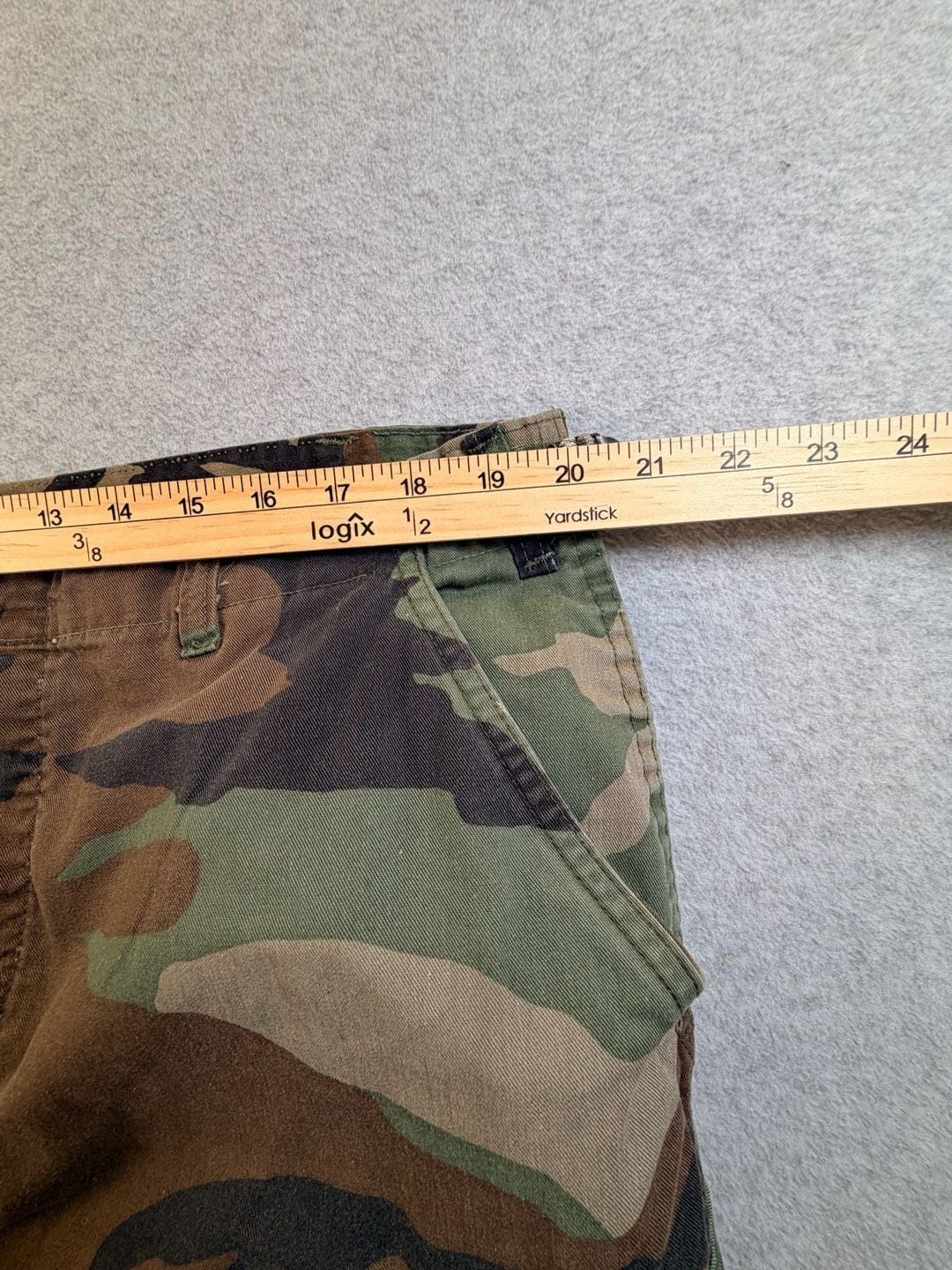 US Military Cargo Pants Woodland Camouflage Size 34x31 7