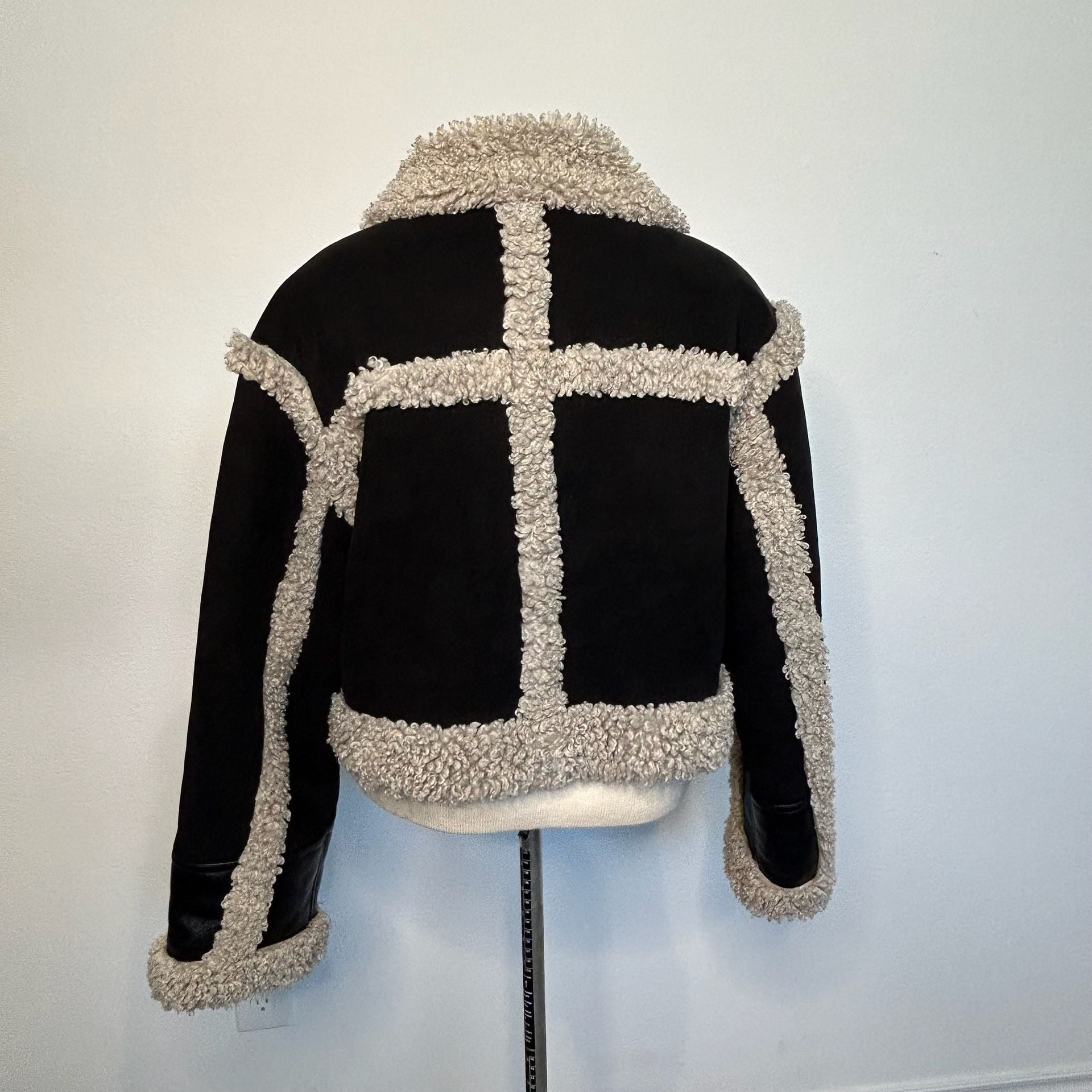 STAND STUDIO Faux Fur Jacket - Black Jackets, Clothing ... 3