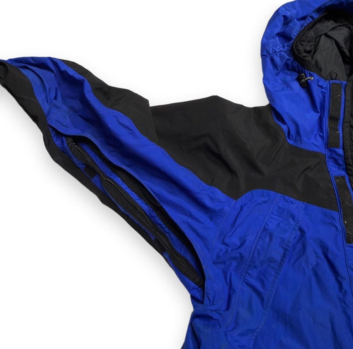 Marmot Gore-Tex Jacket Size M Blue Black Hooded 5