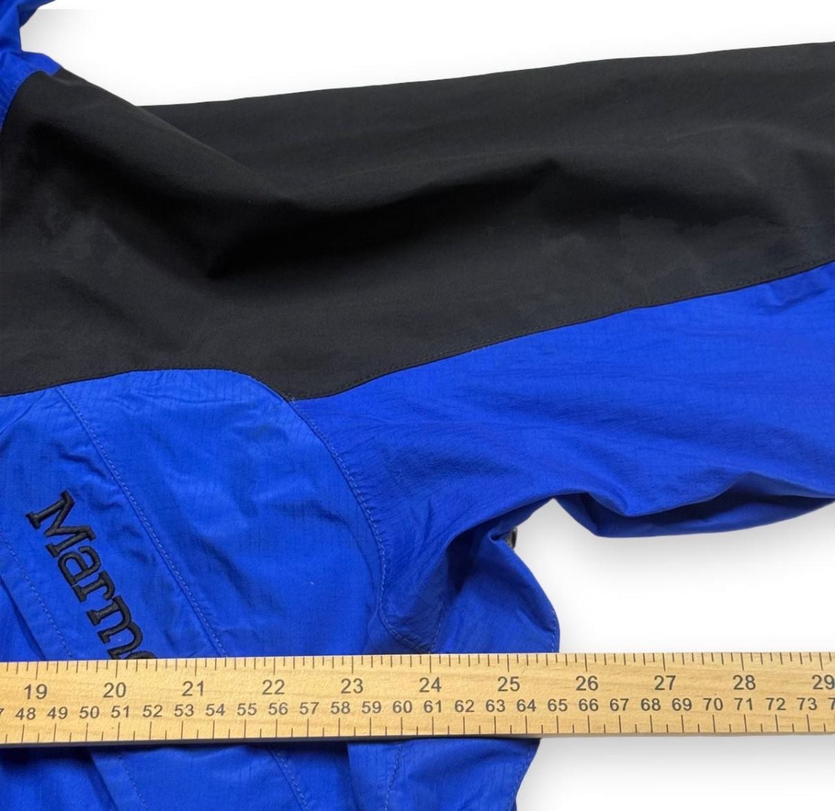 Marmot Gore-Tex Jacket Size M Blue Black Hooded 8