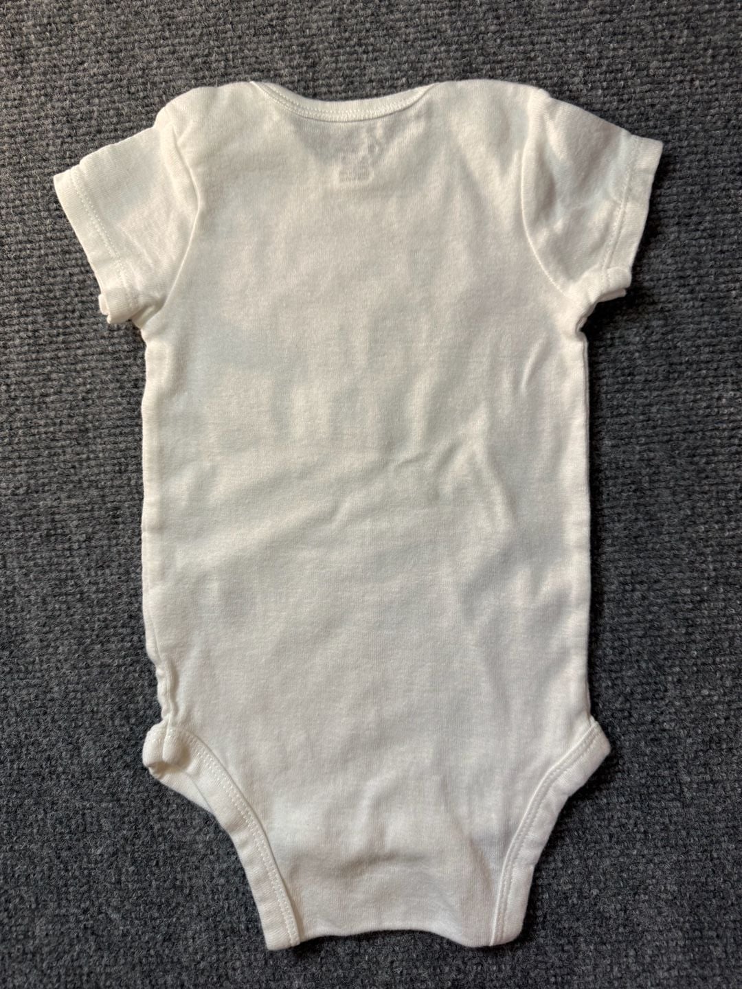 Custom made Gerber Novelty Baby Onesie Size 6-9 Months White 3