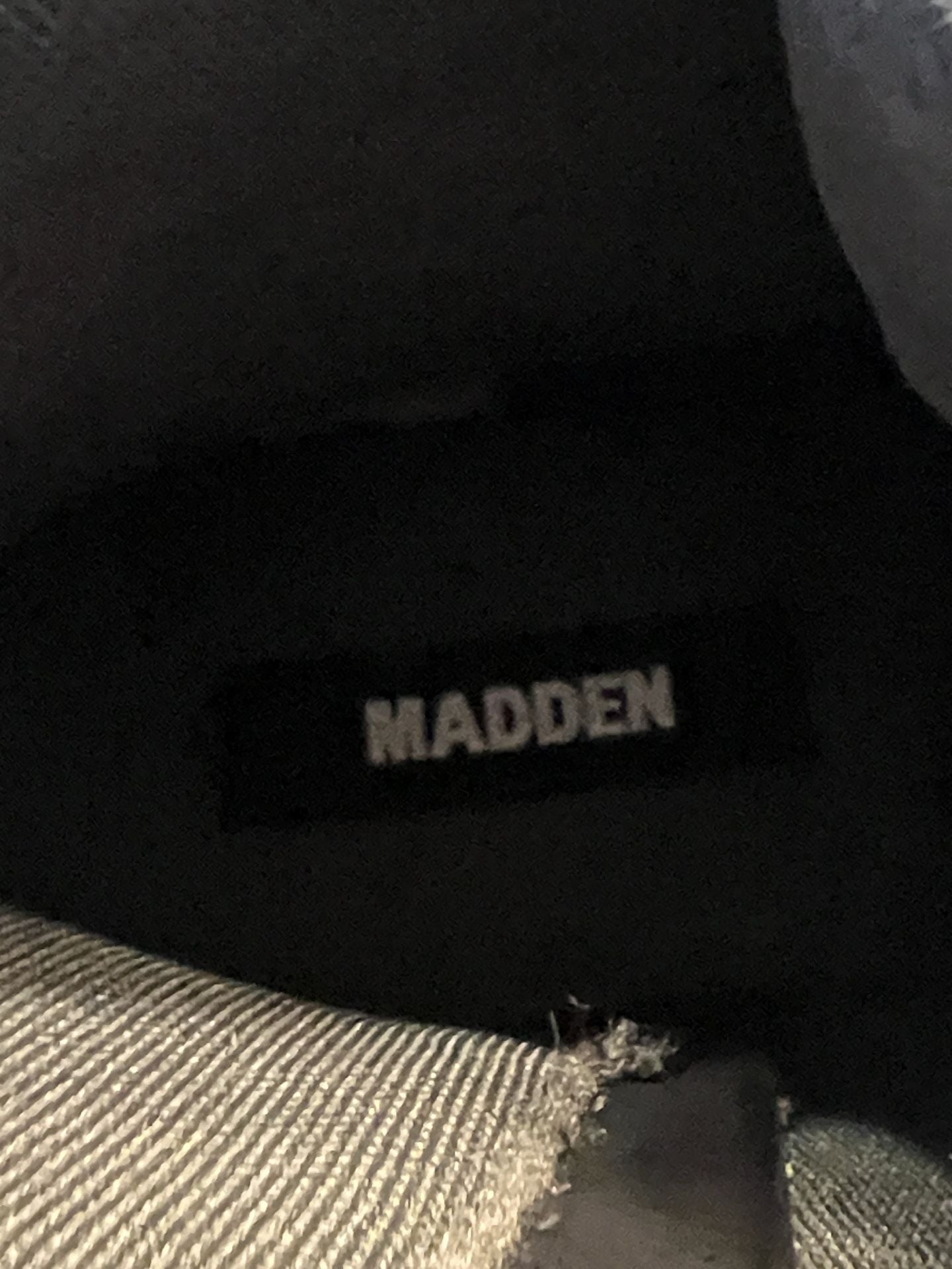 Madden Belay Boots Size 11.5M Black  Buckle Zip 7