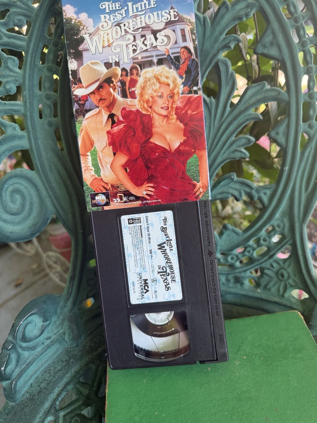 Iconic Dolly Parton The Best Little Whorehouse in Texas VHS Tape MCA Home Video 3