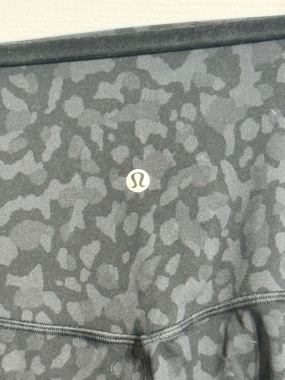 Lululemon Align High-Rise Leggings Black Leopard Print 4