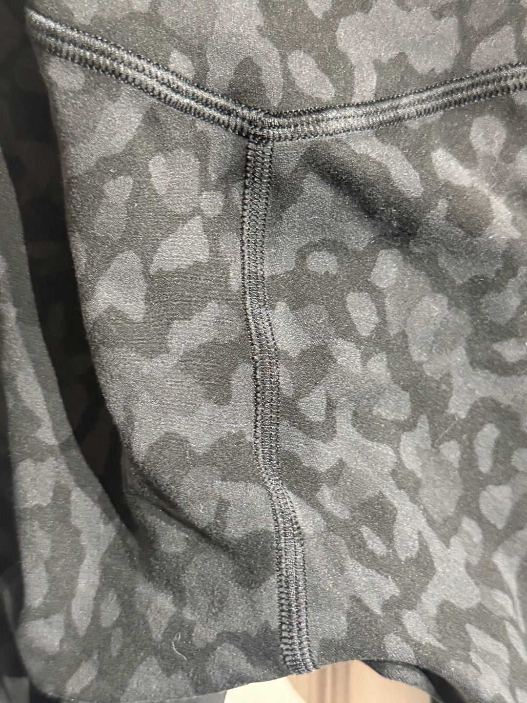 Lululemon Align High-Rise Leggings Black Leopard Print 6
