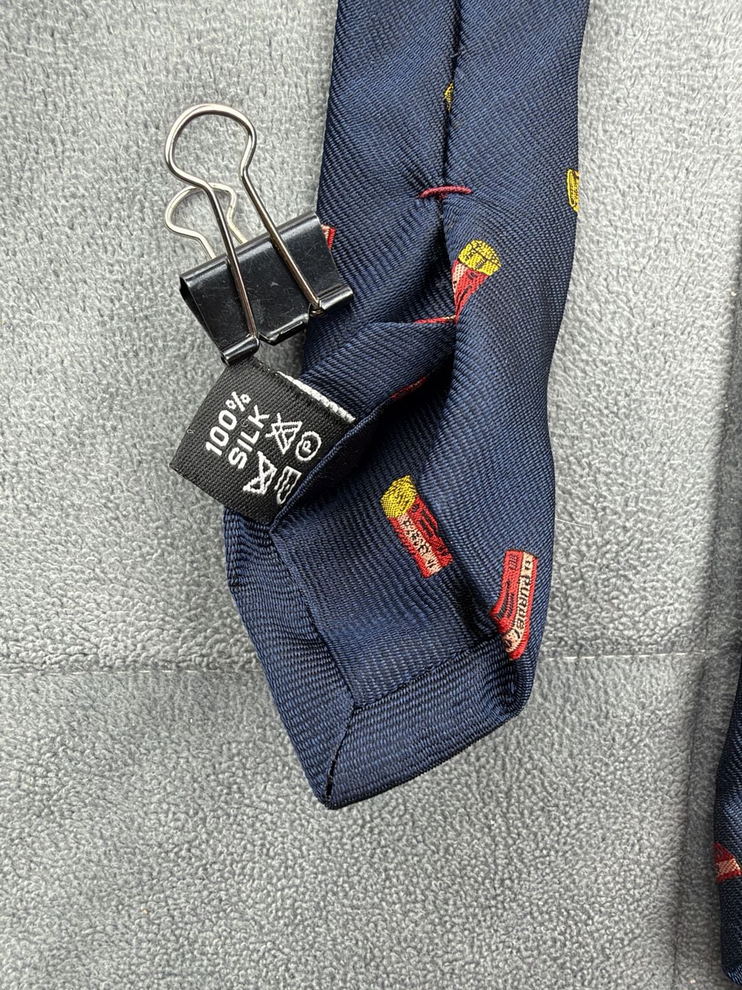 Purdey London 1814 Tumbling Cartridges Silk Tie Navy New With Tags 5