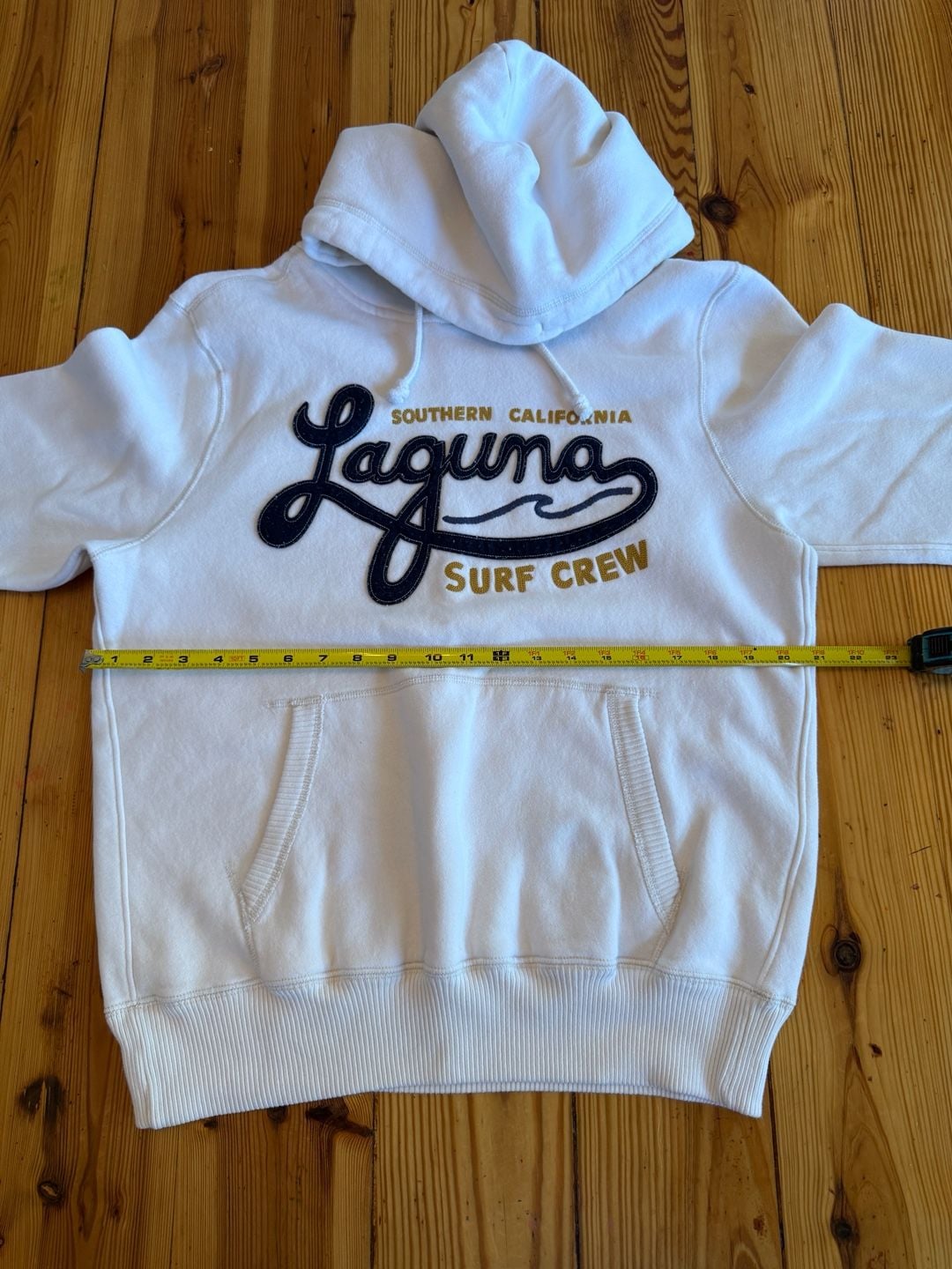 Hollister Laguna Surf Crew Hoodie Size M White 7