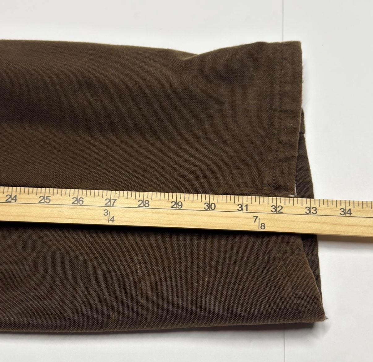 Wrangler Pro Gear Jeans 44x32 Blue Denim Brown Nylon Overlay Hunting Pants 6