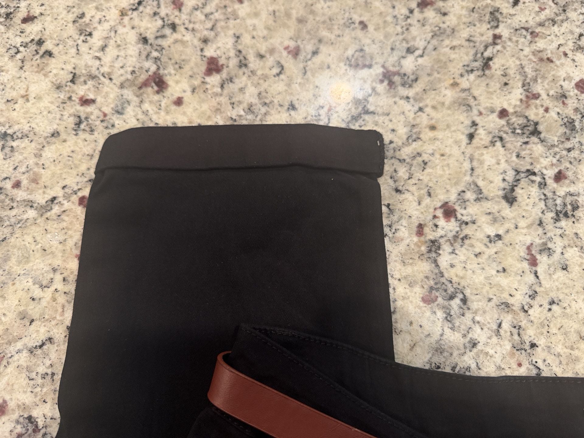 Active Usa Pants Size M Black With Belt 9