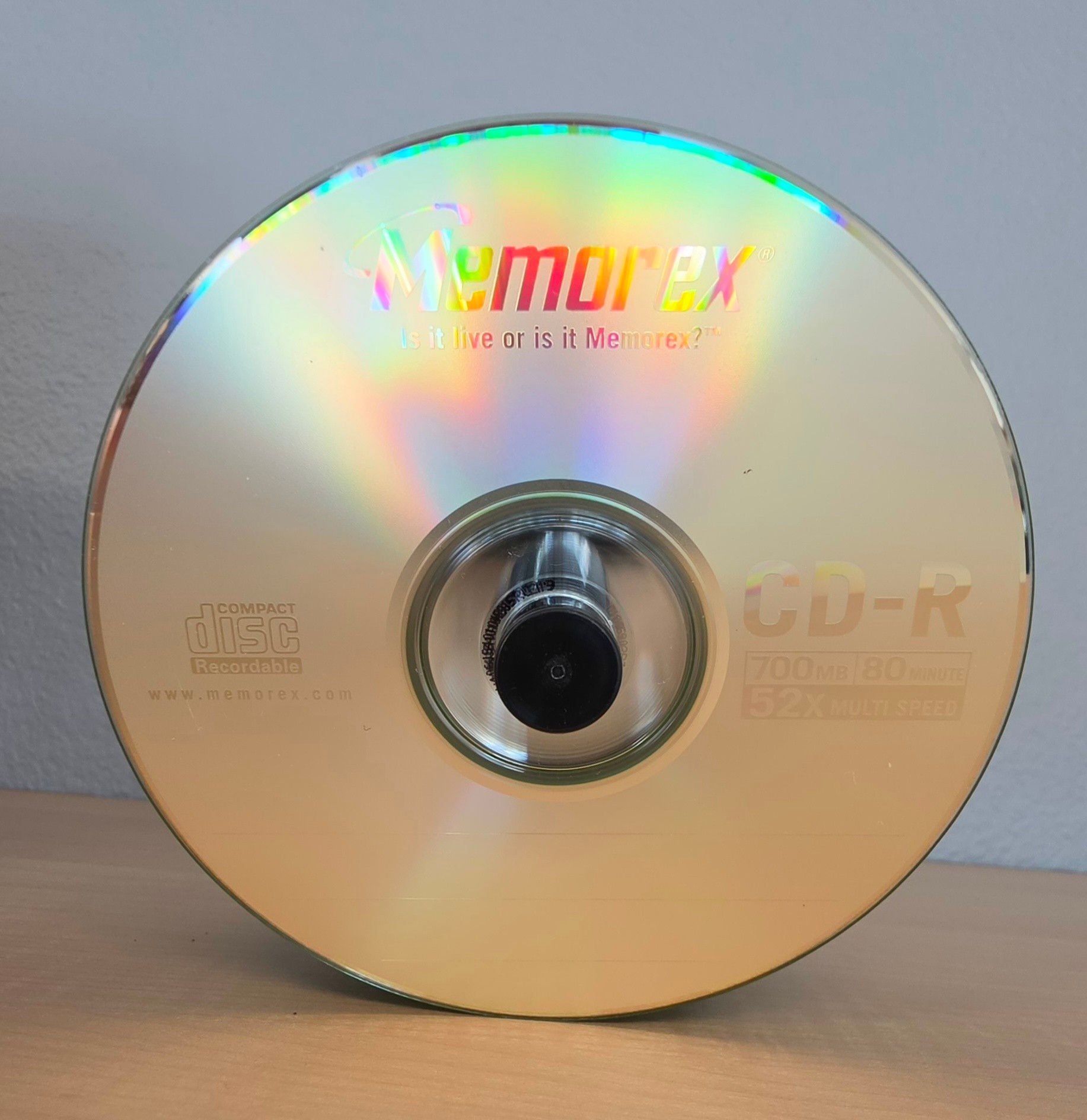 Memorex CD-R 700MB 80 Minute 52X 40 Count Spindle 529 1