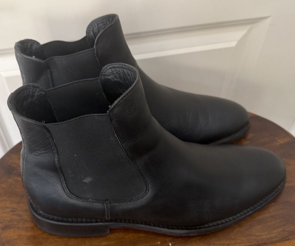 Thursday Boot Co. Duke Chelsea Boots Black Leather Men's US 10 5