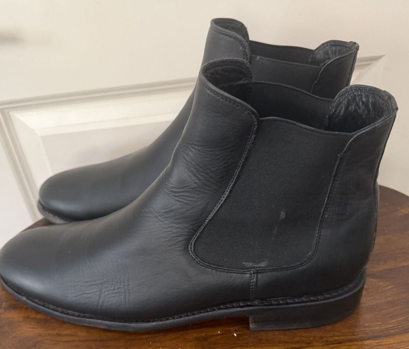 Thursday Boot Co. Duke Chelsea Boots Black Leather Men's US 10 7