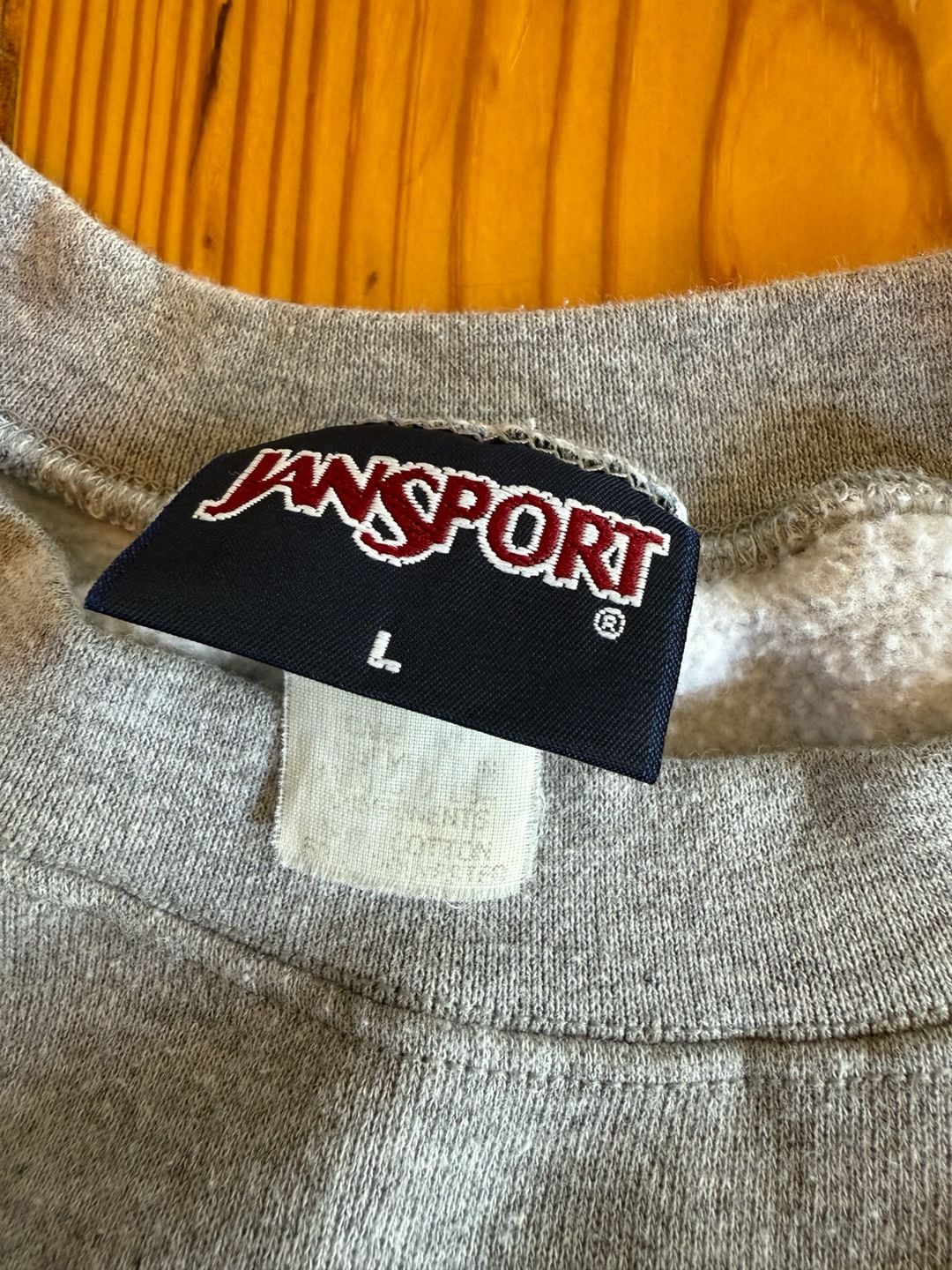 JanSport 1990s University of Nebraska Huskers Sweatshirt Size L Grey 3