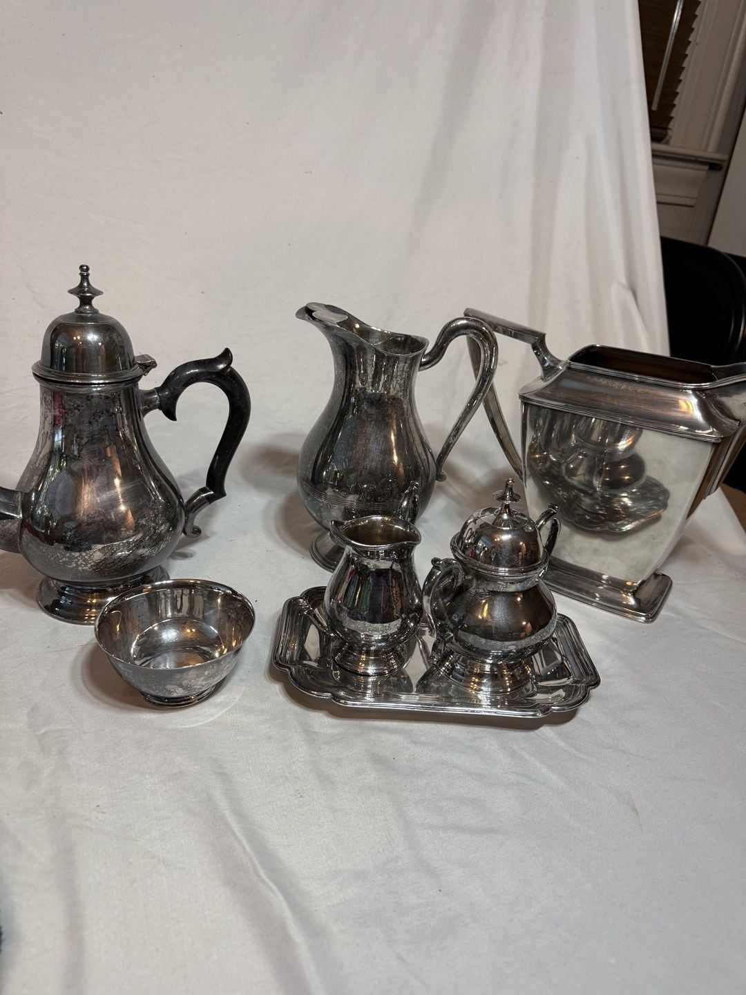 Vintage Silver Plated Tea And Coffee Service Set 1