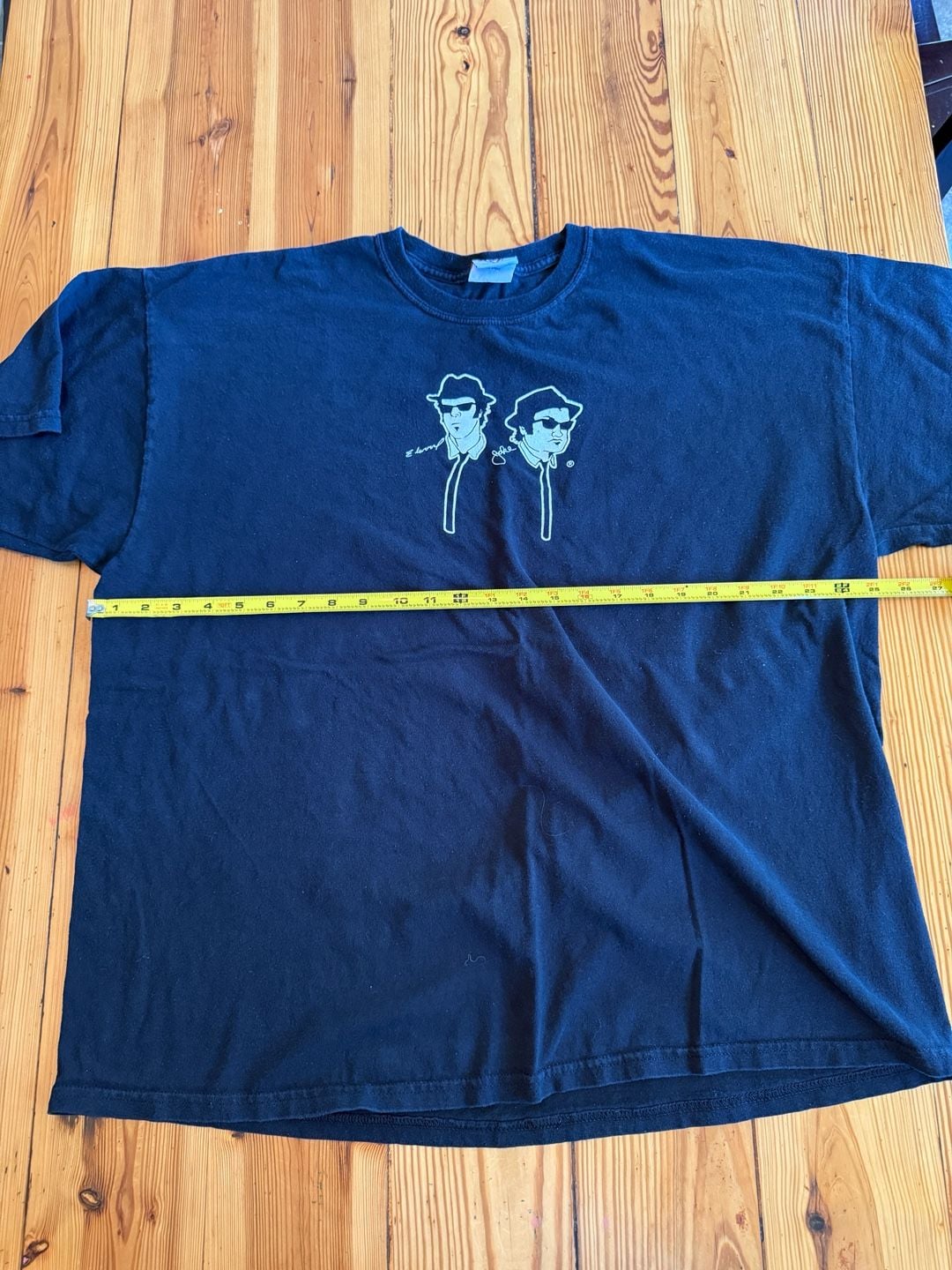 House of Blues Blues Brothers Chicago T-Shirt XX Large Black 7