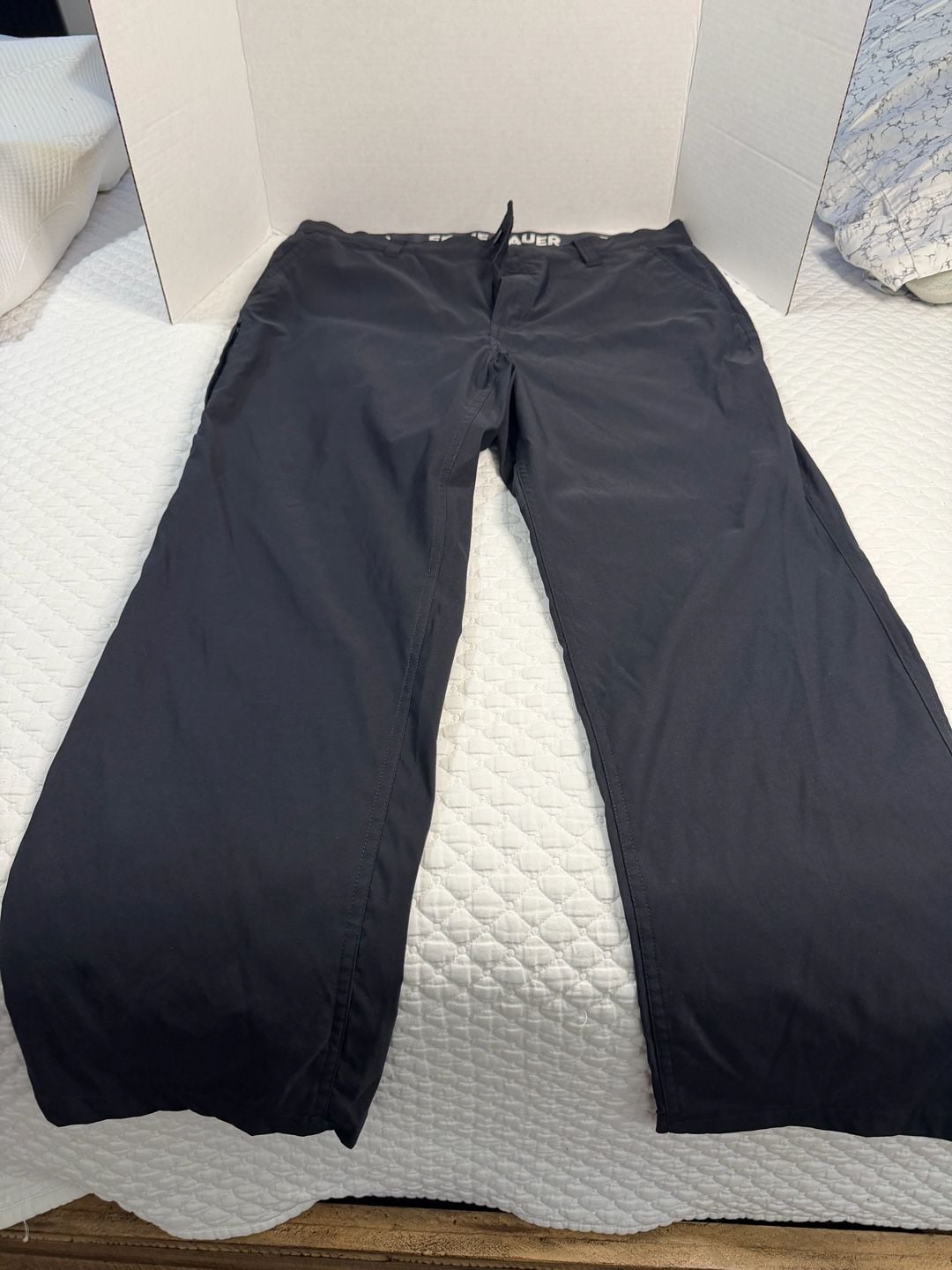 Eddie Bauer Pants 36x30 Black Hiking Tech Outdoor 3