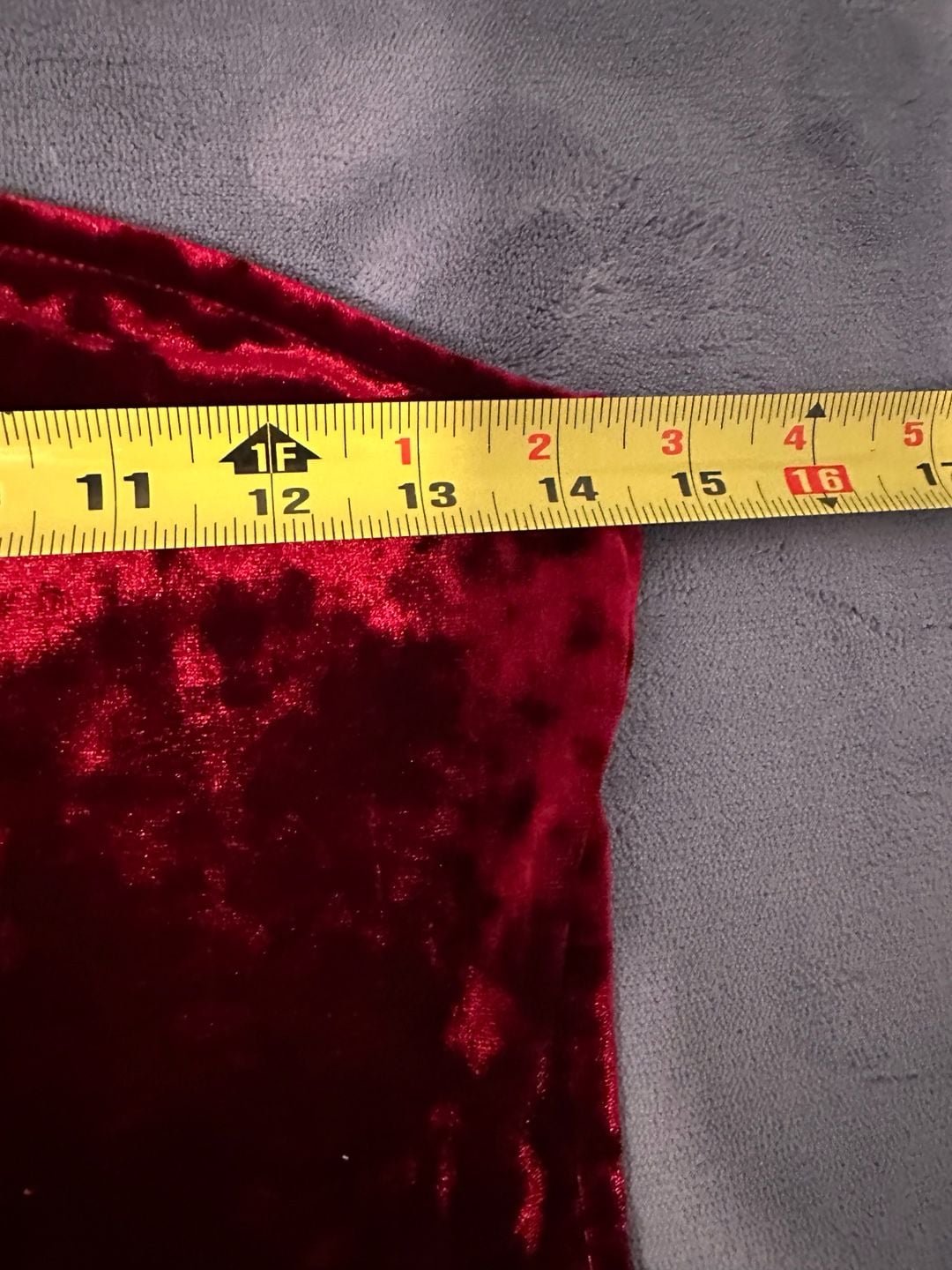 Garage Crushed Velvet Tube Dress Size M Red Strapless Mini 6