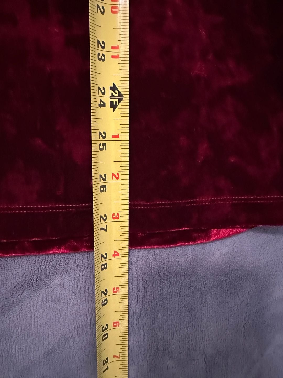 Garage Crushed Velvet Tube Dress Size M Red Strapless Mini 8