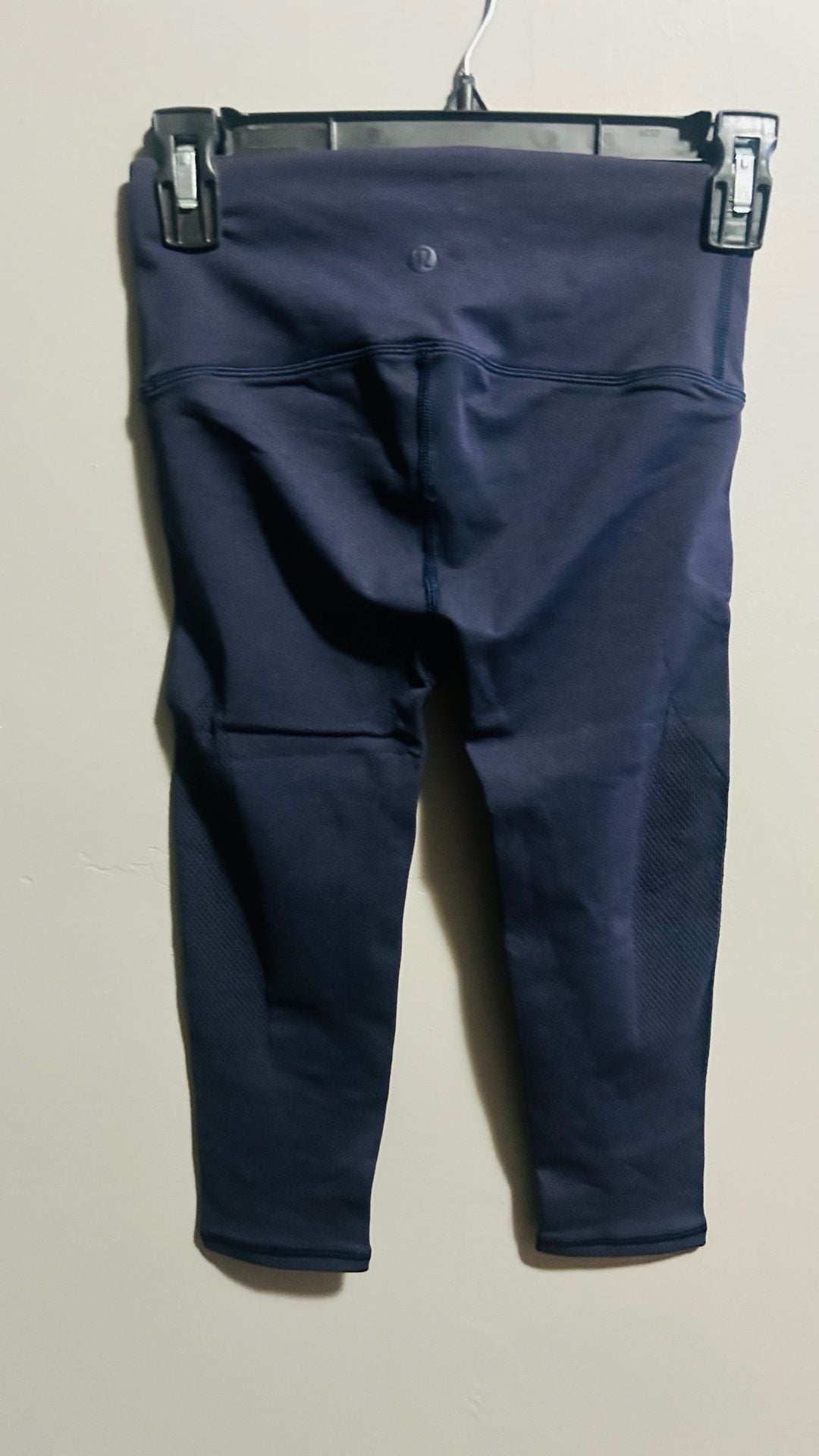 Lululemon Athletica Leggings Size 6 Blue Crop. Pc 151 3