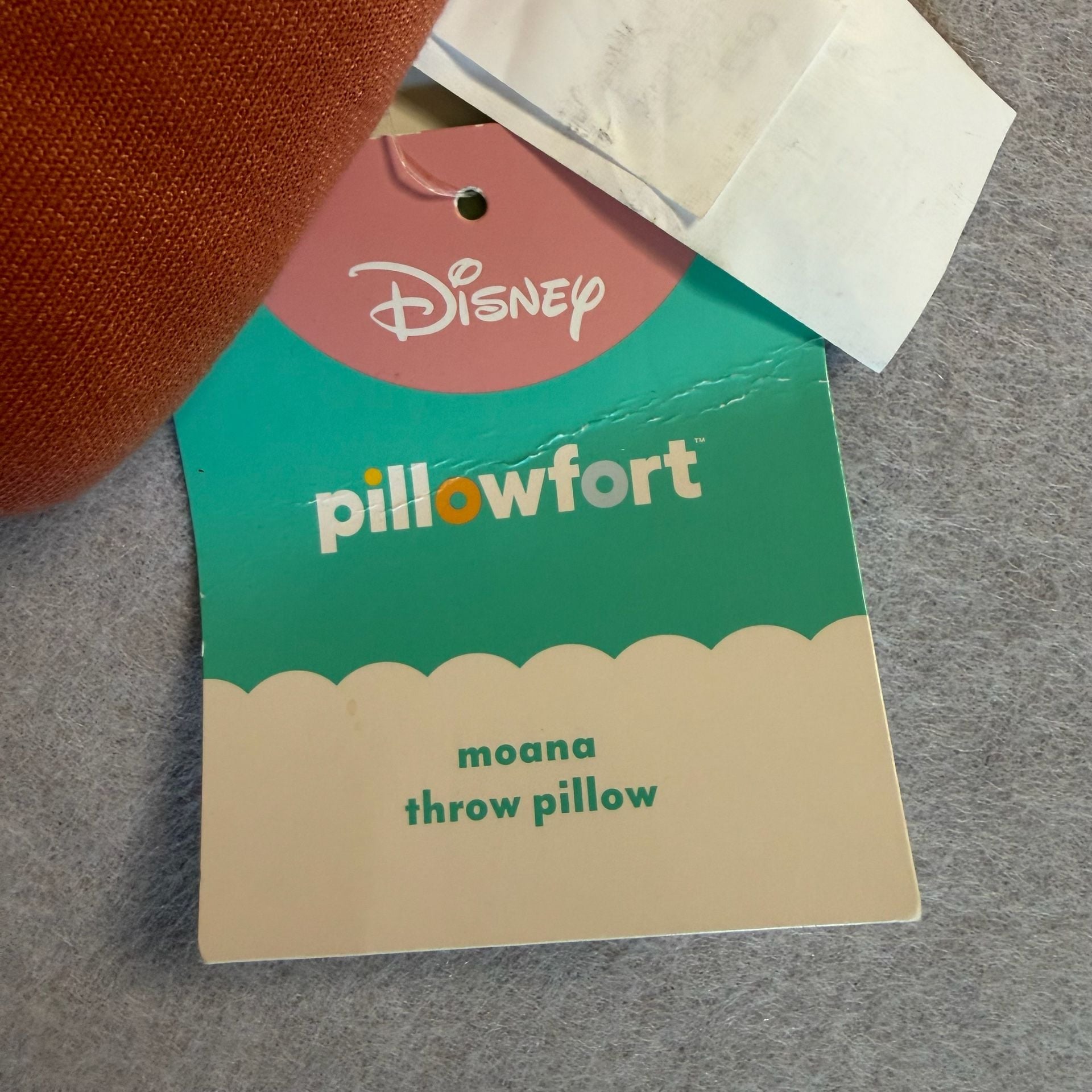 Disney Pillowfort Moana 20” Plush Doll Throw Pillow NWT Target Princess 7