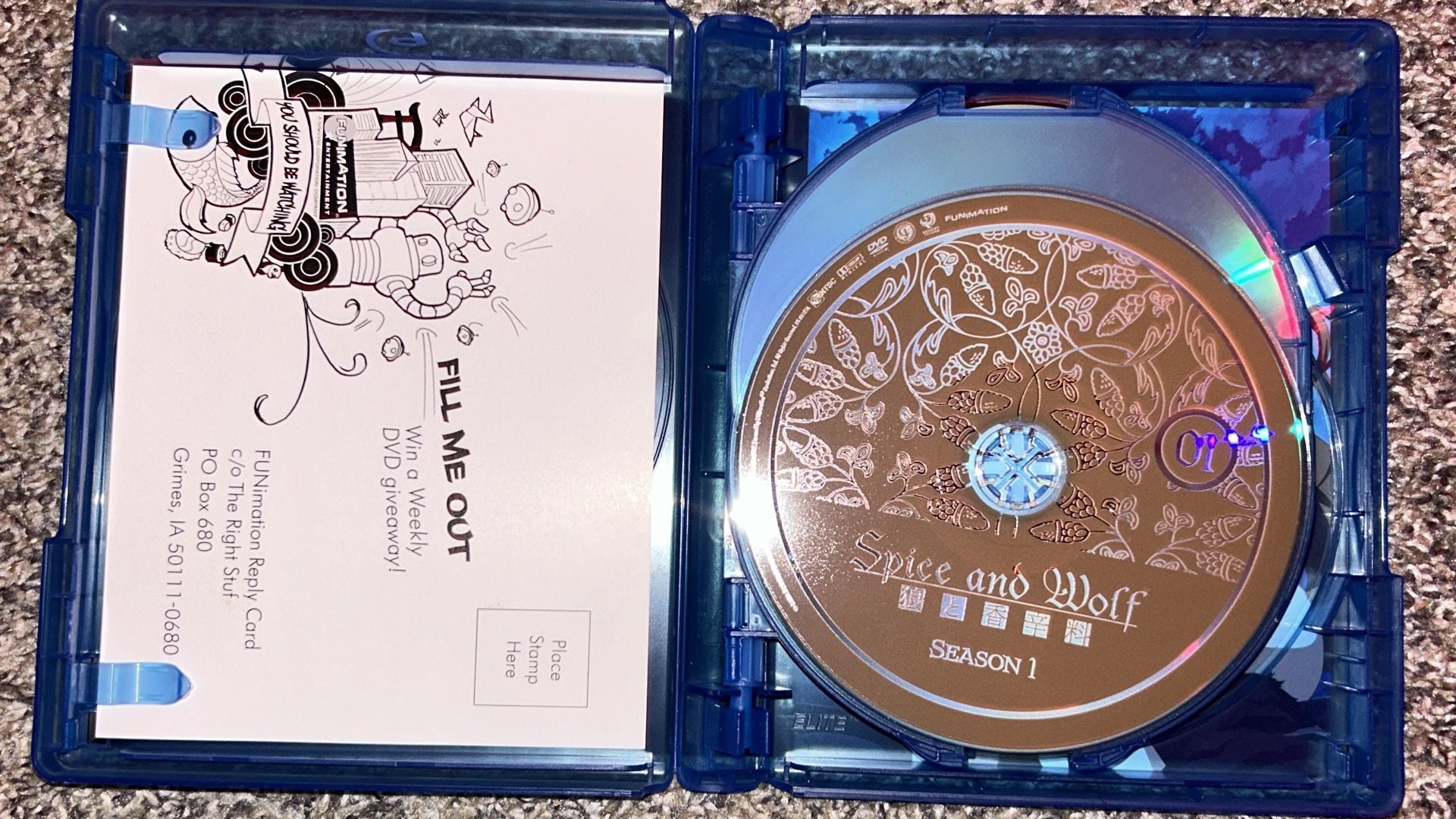 Spice and Wolf The Complete Series Blu-ray + DVD Combo Pack Anime 5