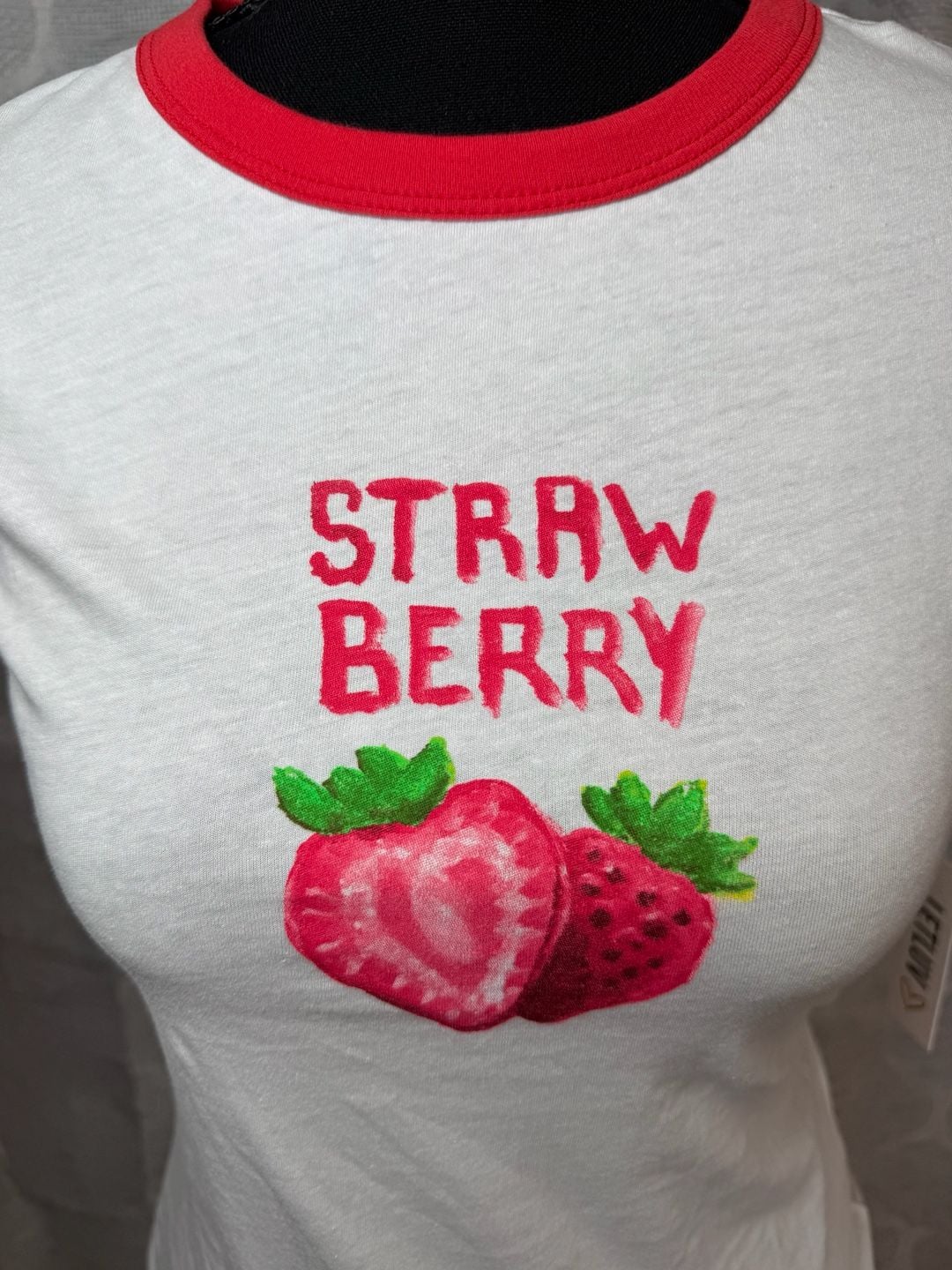 Letluv For Anthropologie Strawberry T-Shirt Size XXS 5