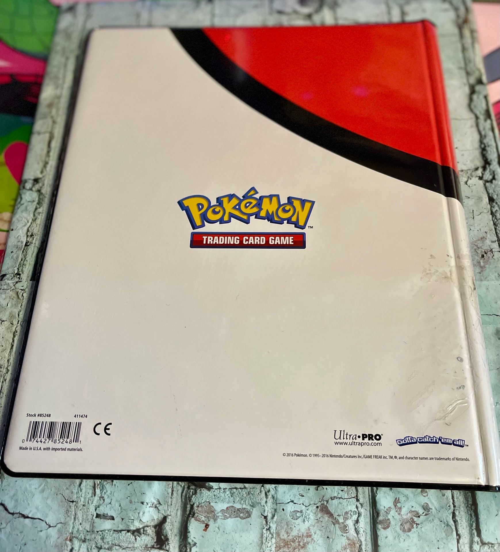Ultra Pro Pokemon Pokeball Trading Card Album Binder 2