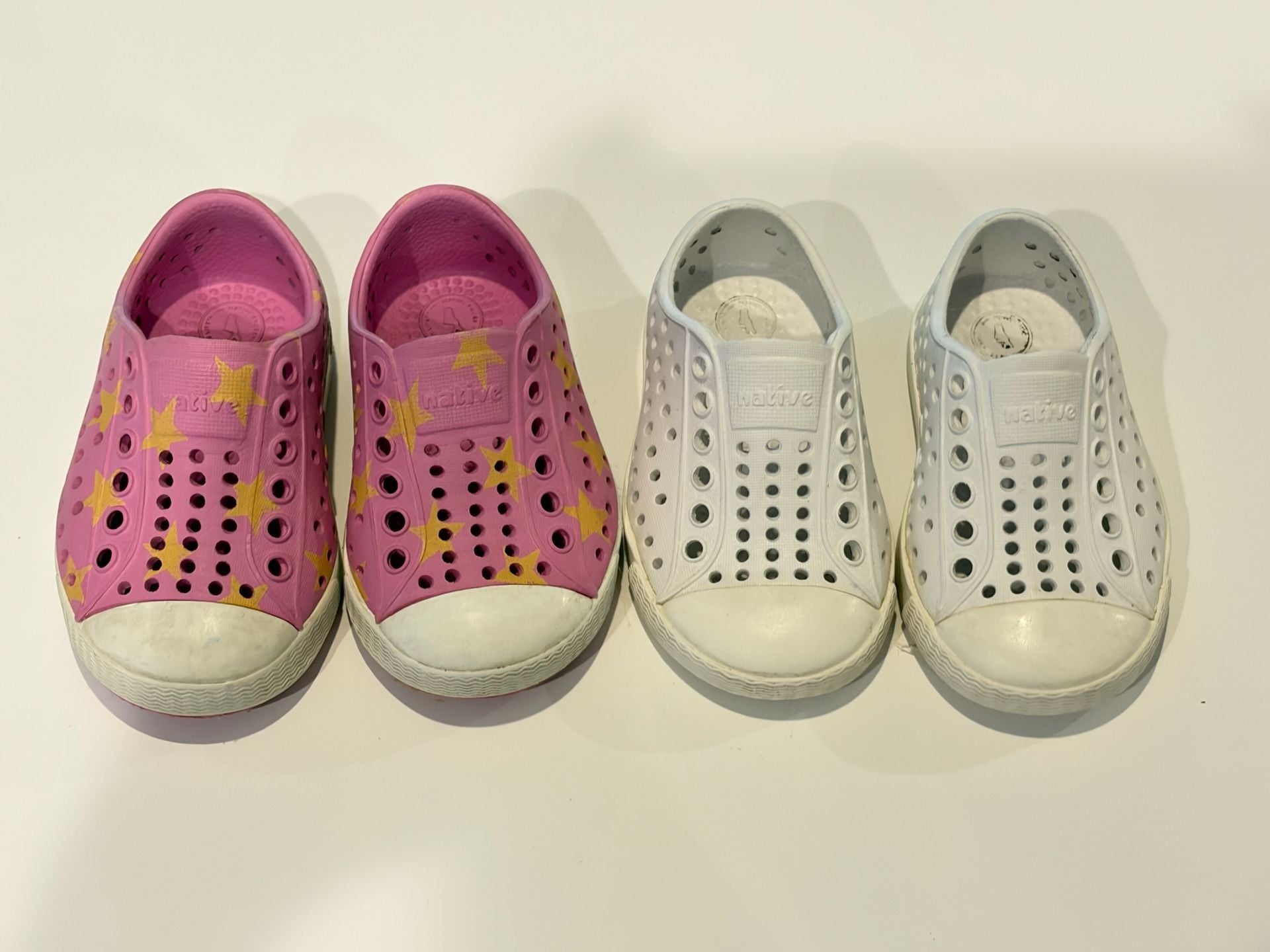 Native Shoes Jefferson Child Size C4 Shoes Lot of 2 Pairs 1
