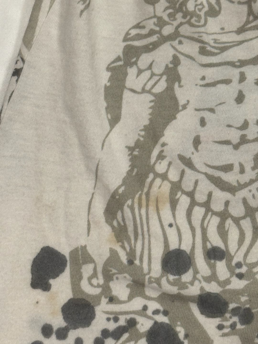 VTG Rebel Spirit Graphic T-Shirt White Eagle. Affliction style  8