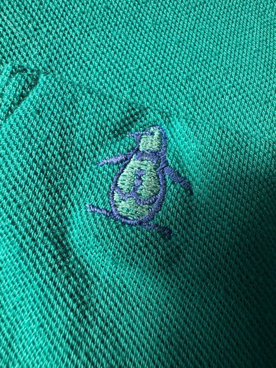 Original Penguin Polo Size 18 / 100 CM Green Australian Team Rodeo 94 3