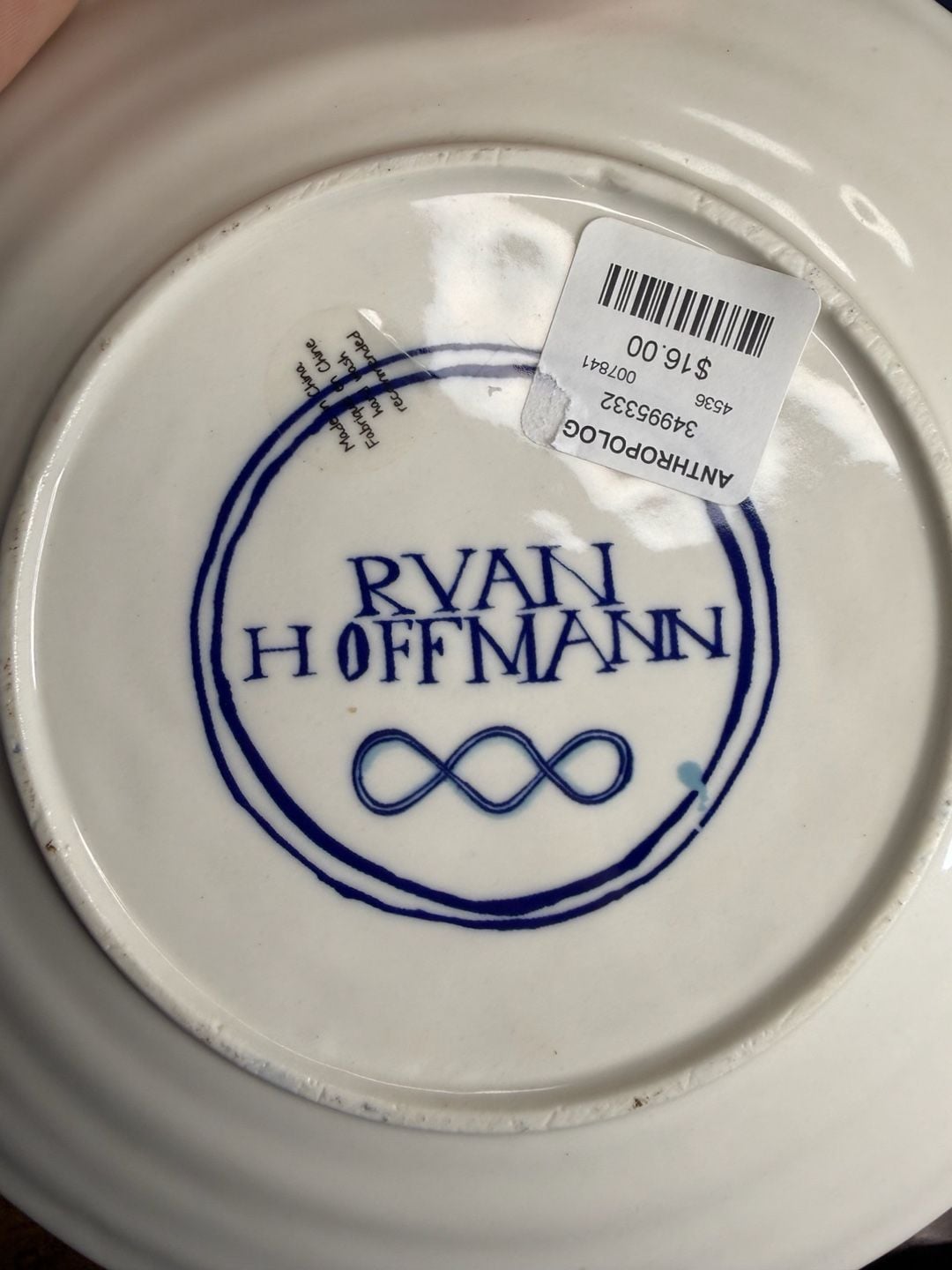 Anthropologie Ryan Hoffmann Bird Salad Plates Set Of 4 2