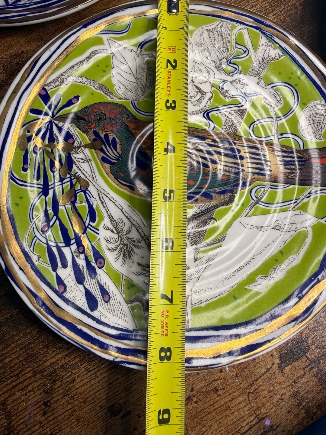 Anthropologie Ryan Hoffmann Bird Salad Plates Set Of 4 3