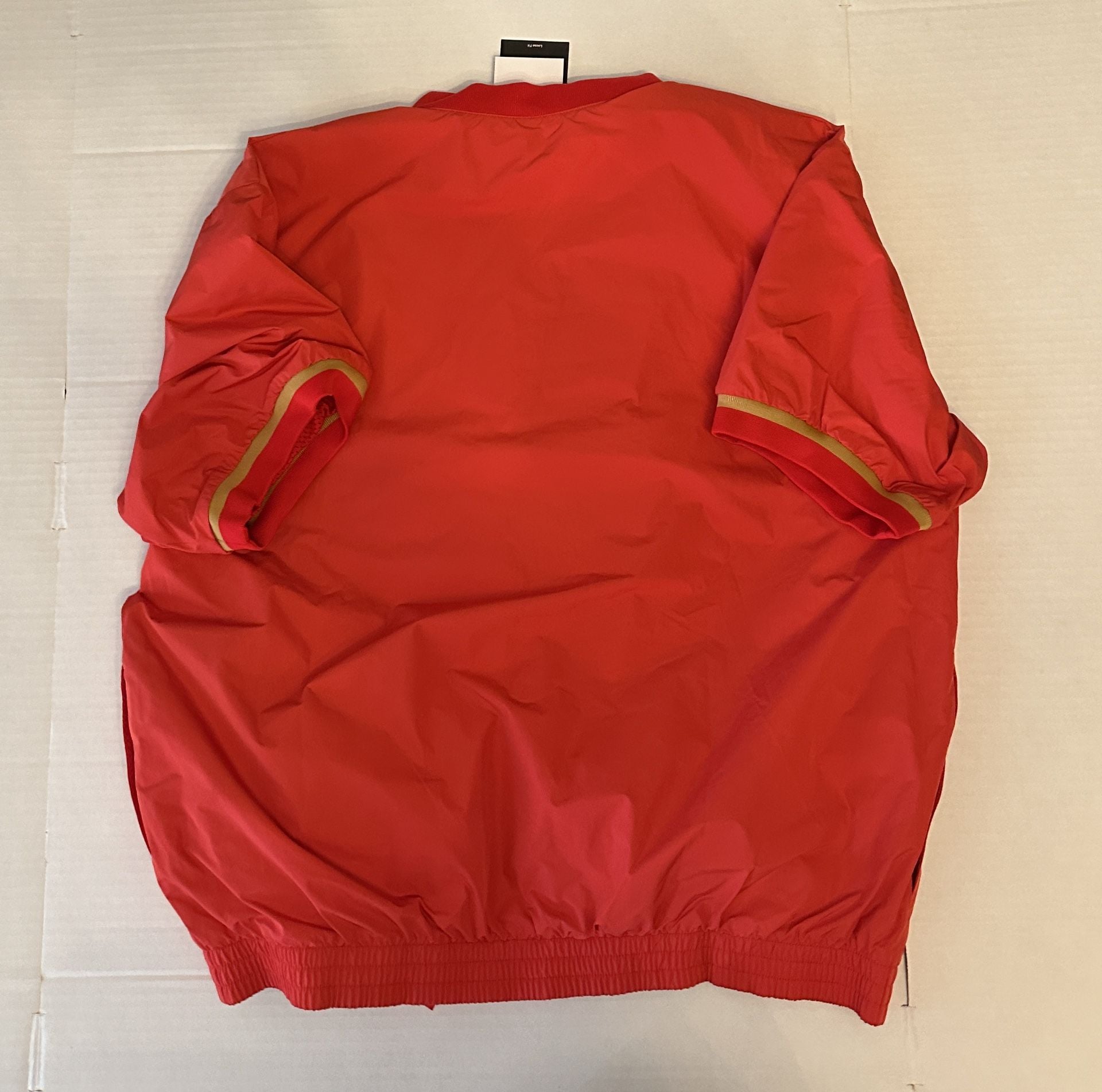 Nike Short Sleeve Jacket Size M Red Hoops FN1456-657 6