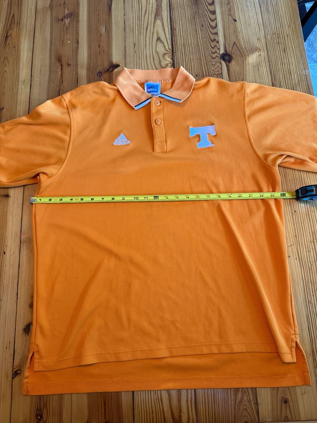 Adidas Tennessee Volunteers Polo Shirt Size L Orange 6