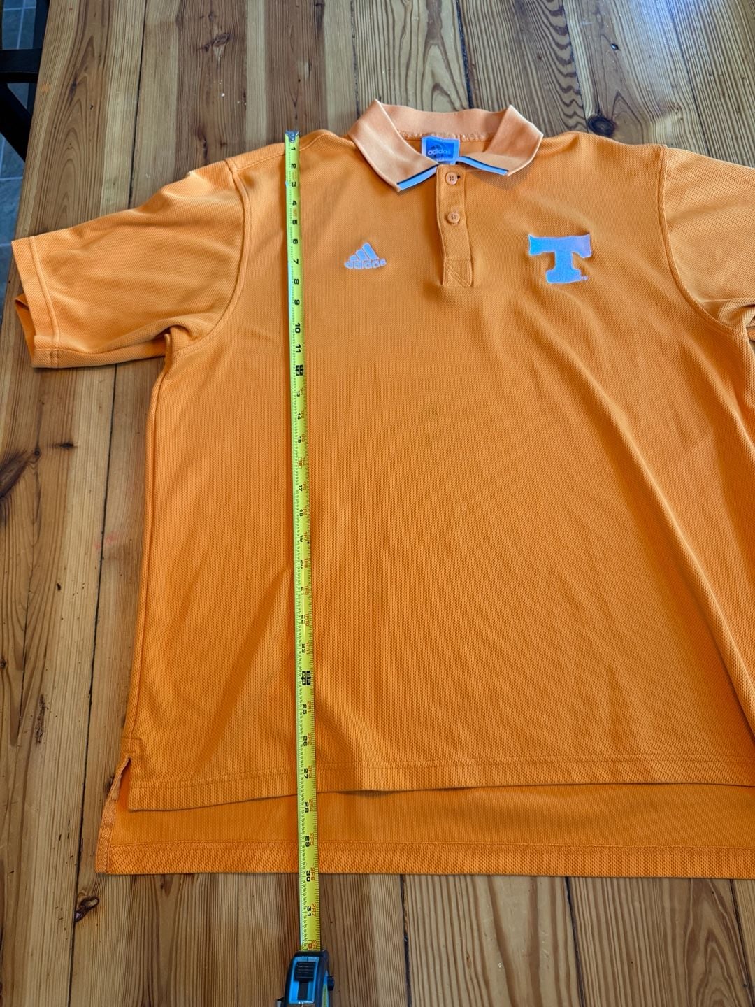 Adidas Tennessee Volunteers Polo Shirt Size L Orange 7