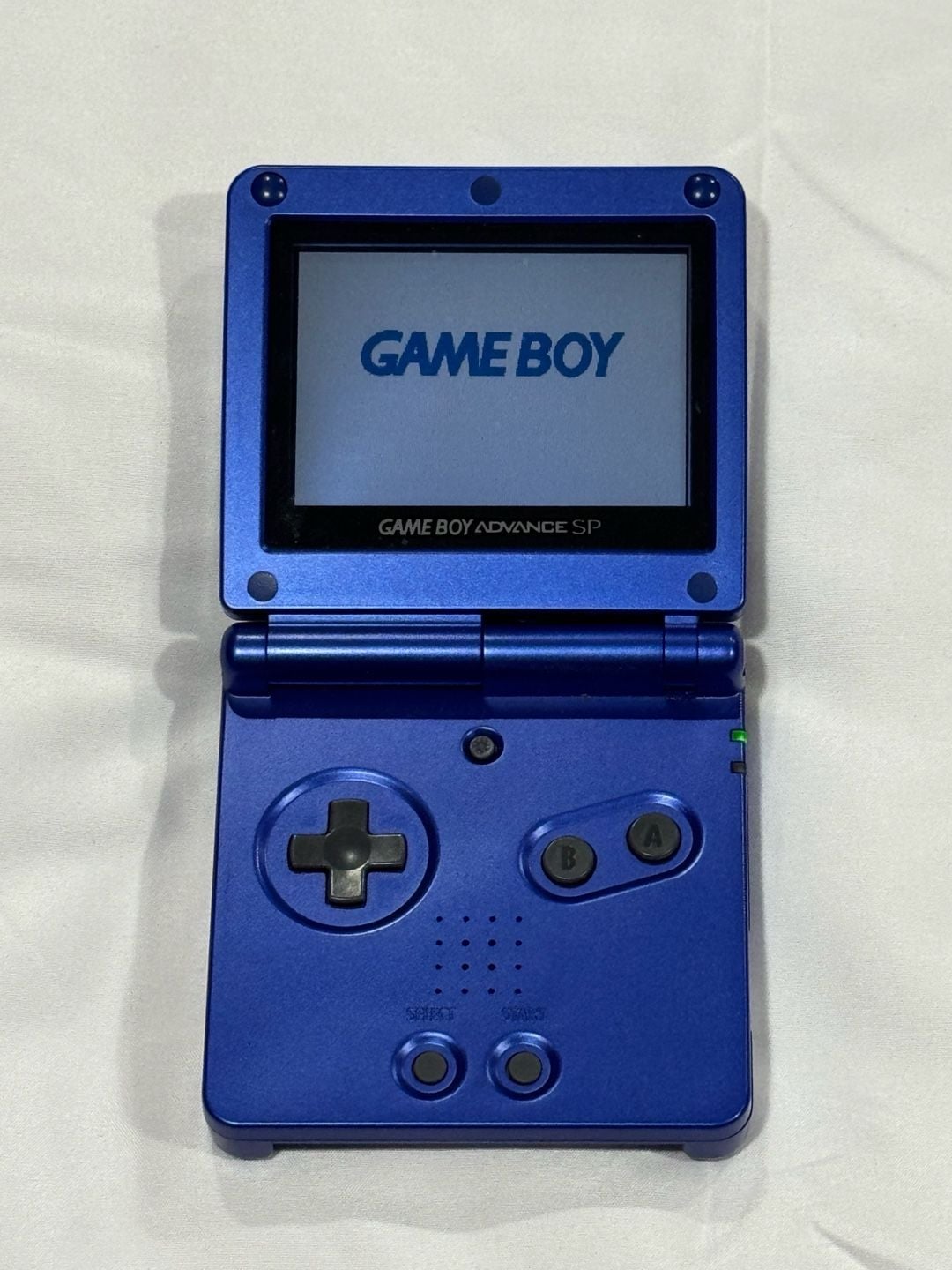 Nintendo Game Boy Advance SP Cobalt Blue New upgraded Battery 2