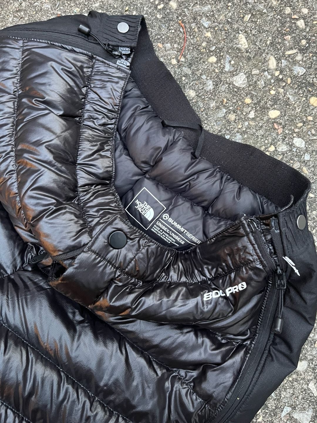 The North Face Summit Series 800 Pro Down Pants Black men’s unisex 3