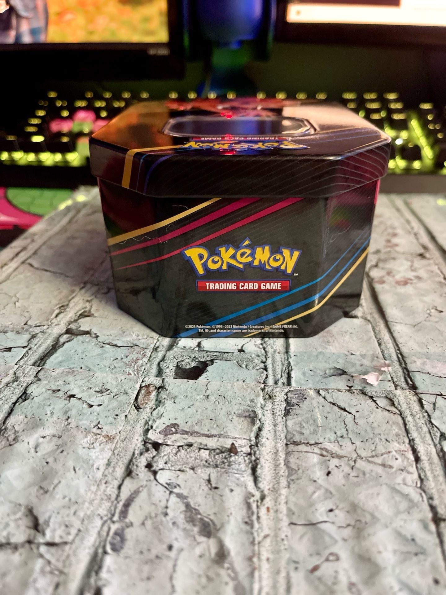 Pokemon TCG Crown Zenith Tin Galarian Bird Trio Empty Tin 5