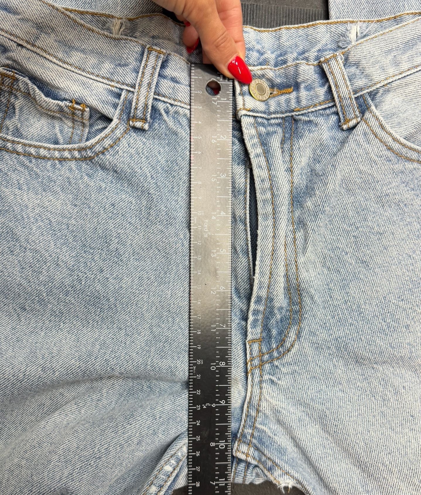 J. Galt Brandy Melville Light Wash Cotton Denim jeans 4