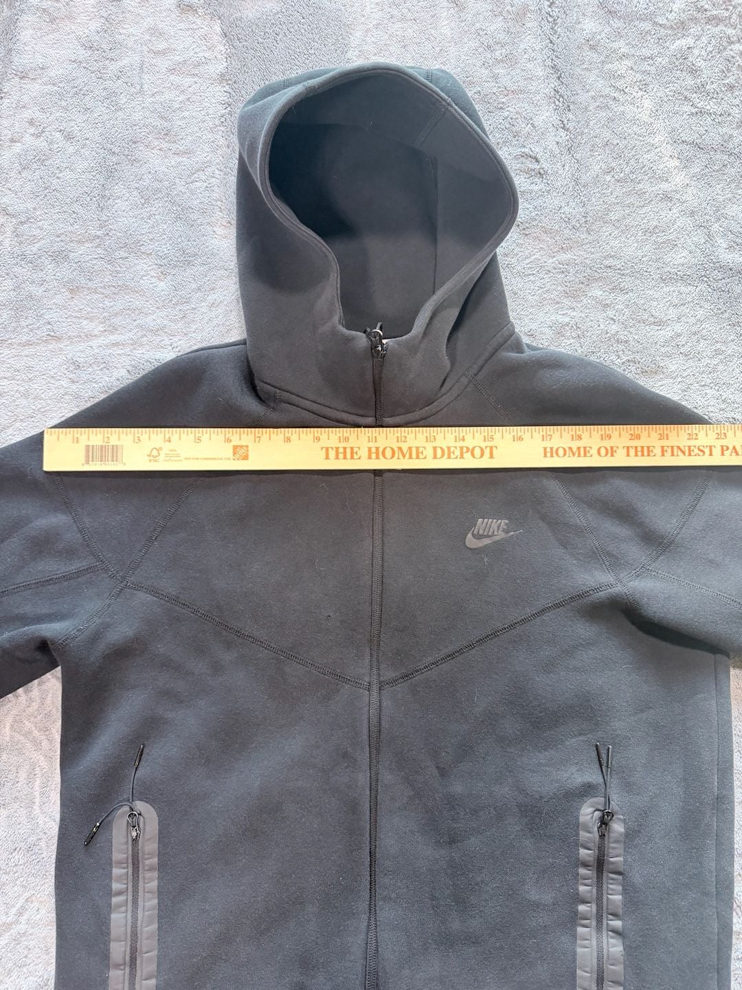 Nike Tech Fleece Full Zip Hoodie Size L Black 3