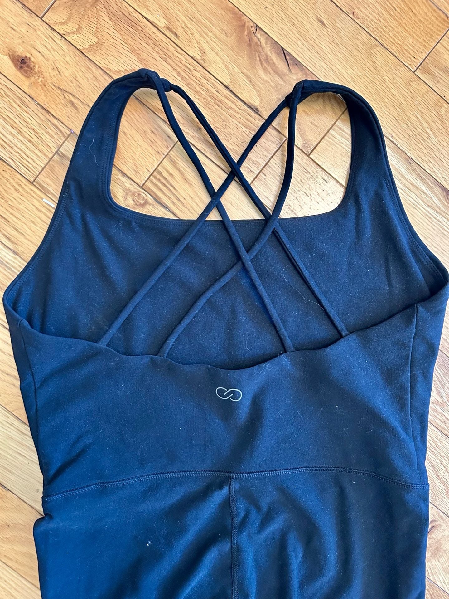 Calia Jumpsuit Size M Black Athletic Romper 4