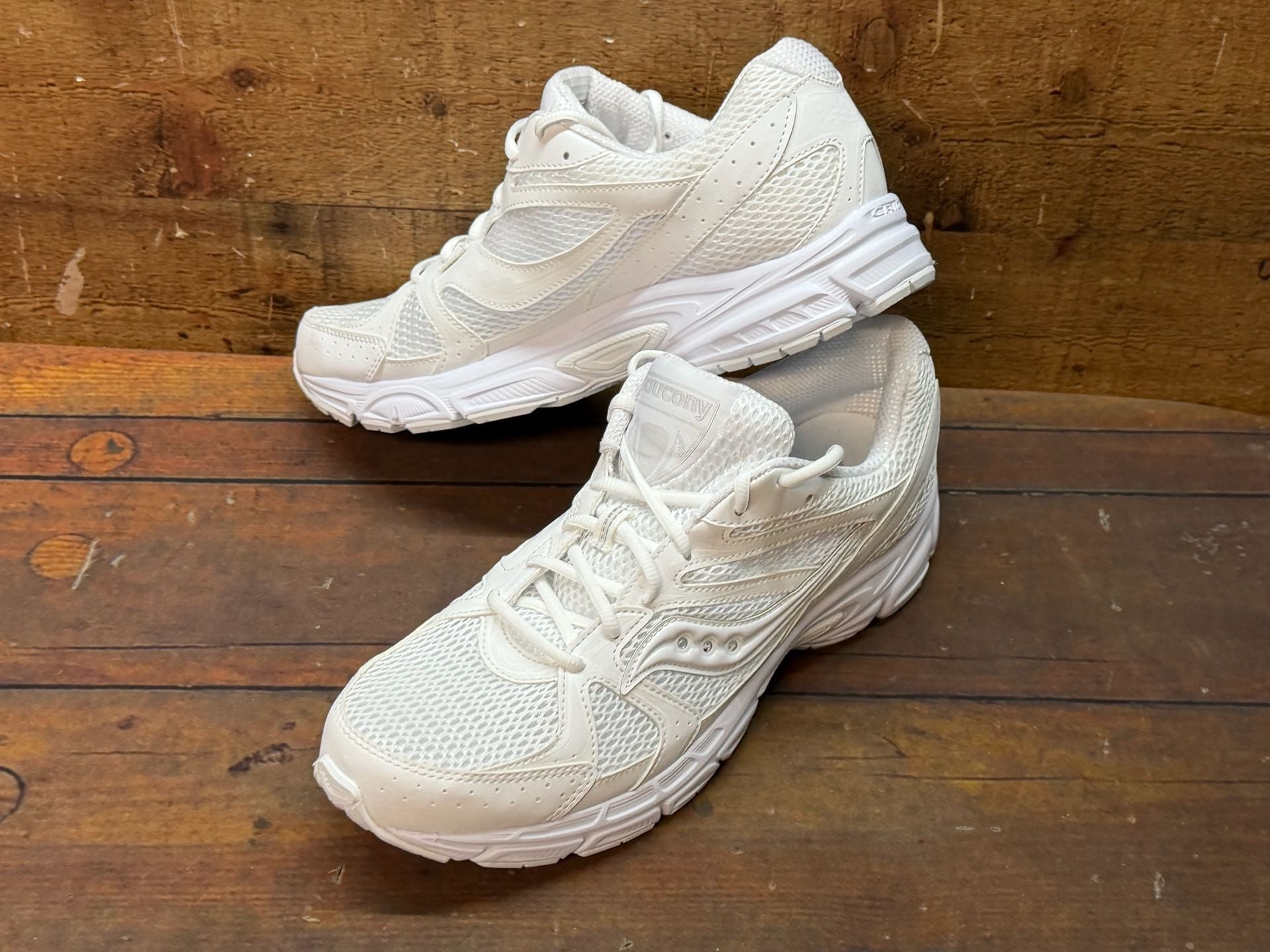 Saucony Ride Millennium White Lightweight Running Men's 12 Sneakers S70812-13 2