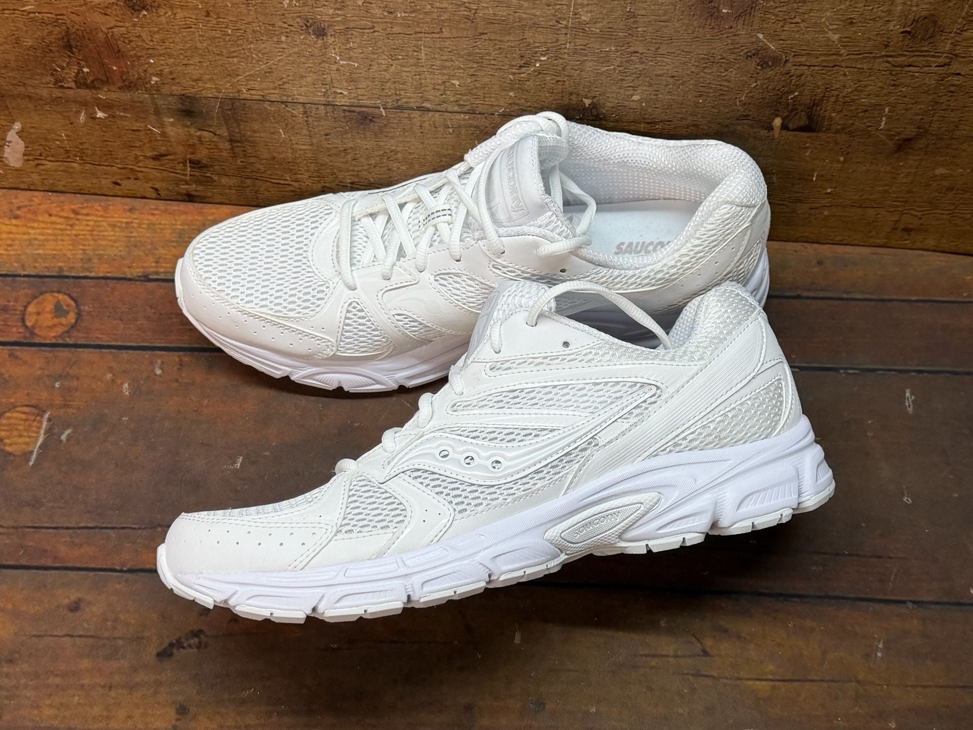 Saucony Ride Millennium White Lightweight Running Men's 12 Sneakers S70812-13 8