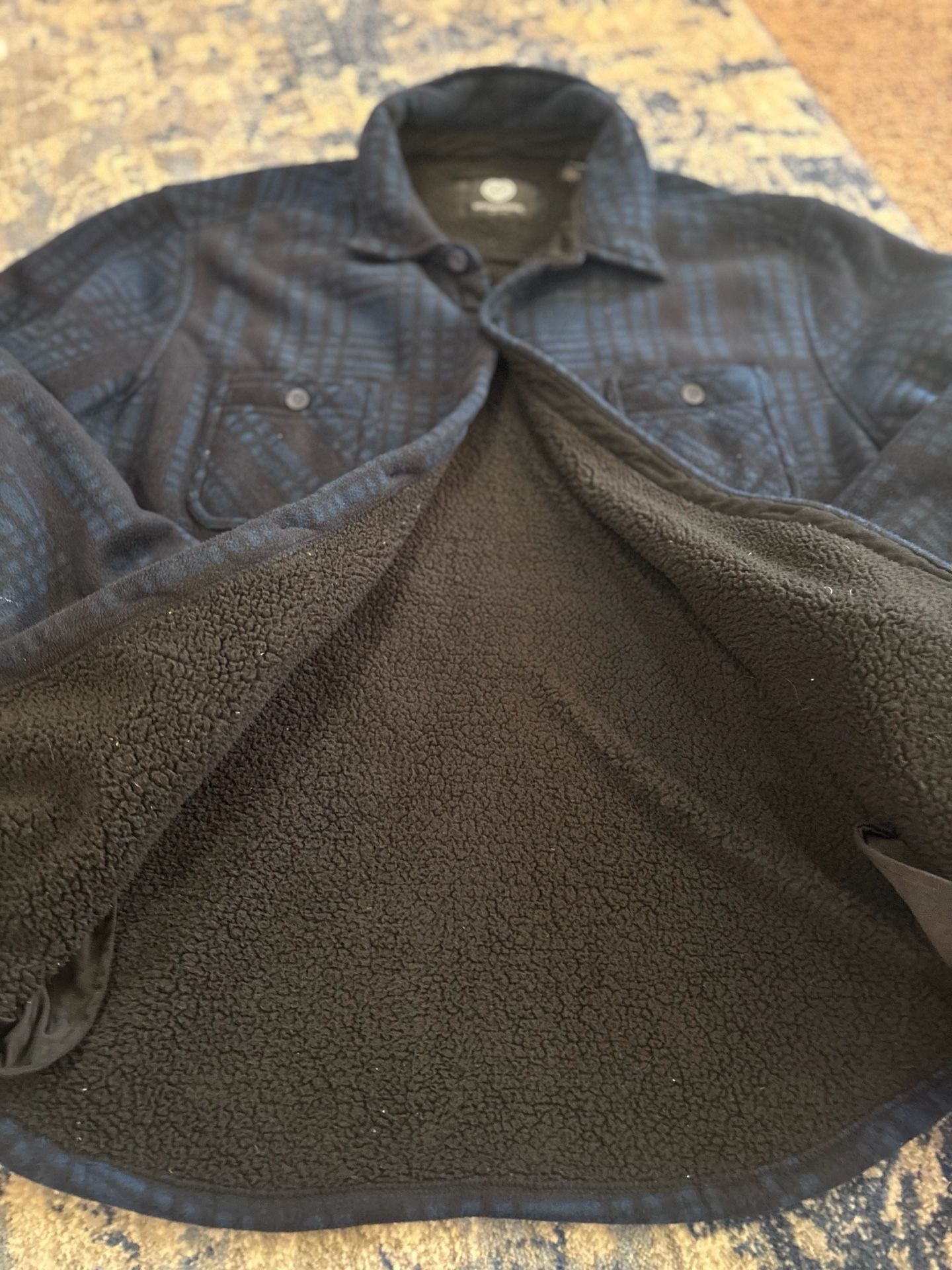 Weatherproof Fleece Lined Plaid Shirt Jacket s XXL 8