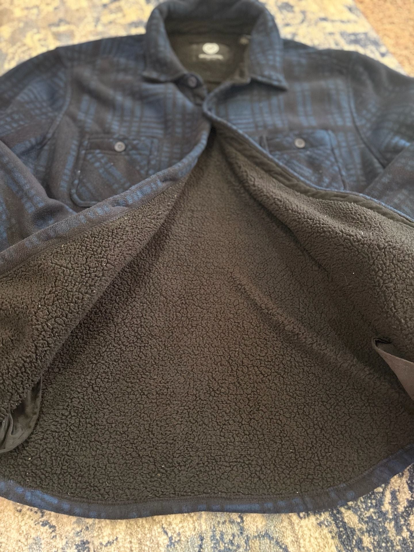Weatherproof Fleece Lined Plaid Shirt Jacket s XXL 9
