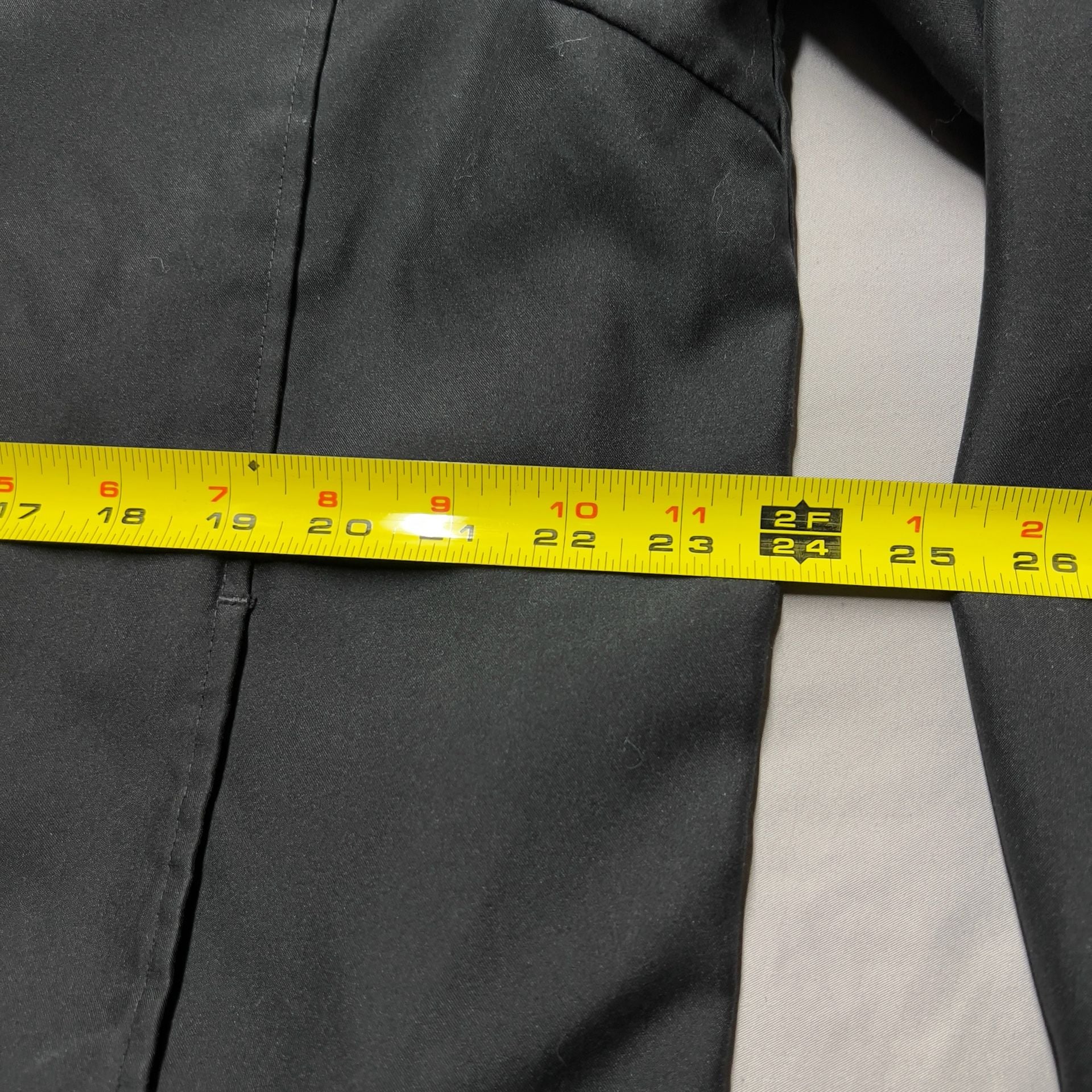 Rusty Full Zip Jacket Size XL Black Lined Outerwear Y2K Surf Core  9