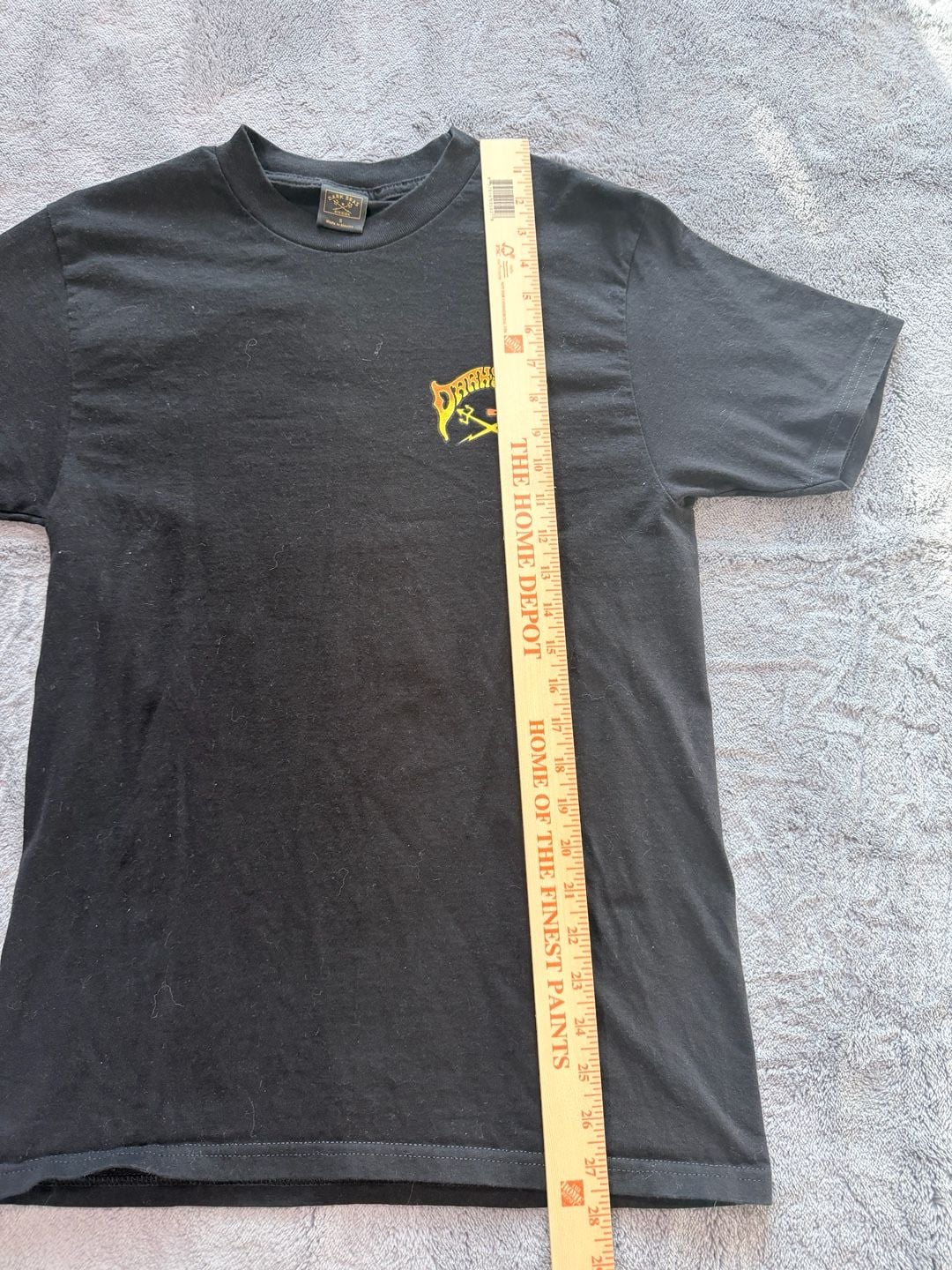 Dark Seas Coast To Coast Graphic T-Shirt Size S Black Cotton 4